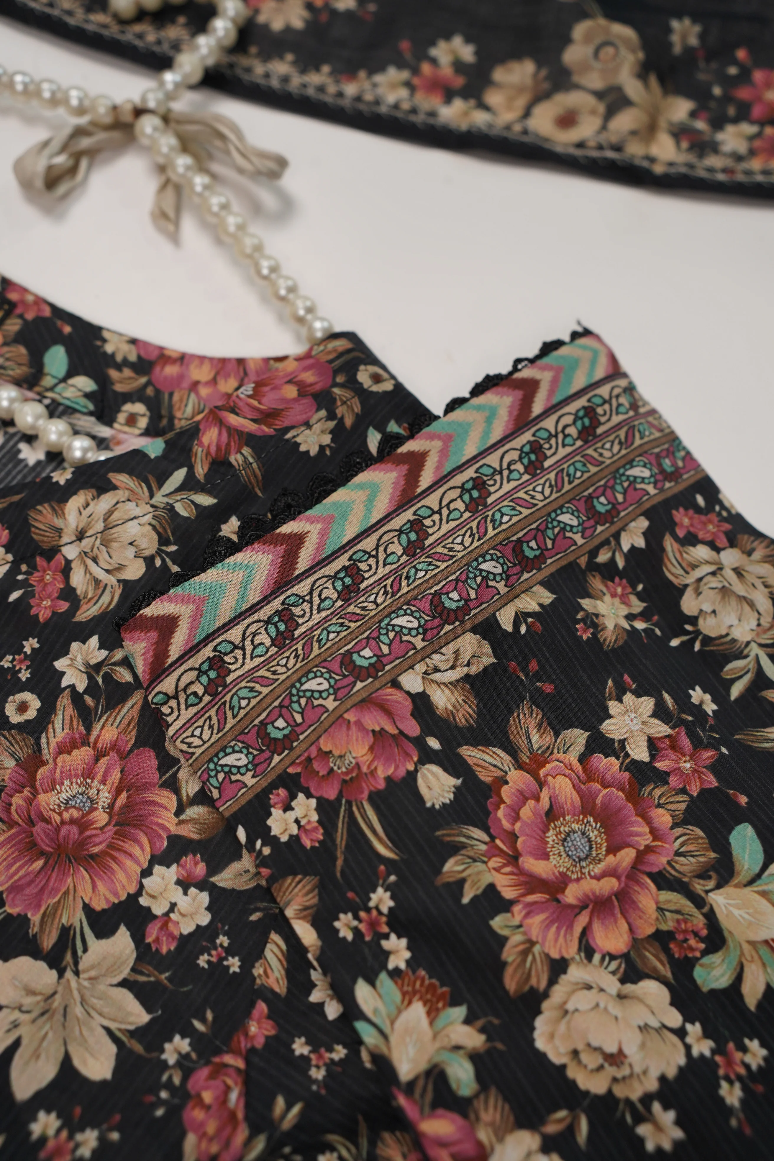 Bin Saeed - Trousers - Exclusive Printed 3PC Collection RB-01k - Image 4