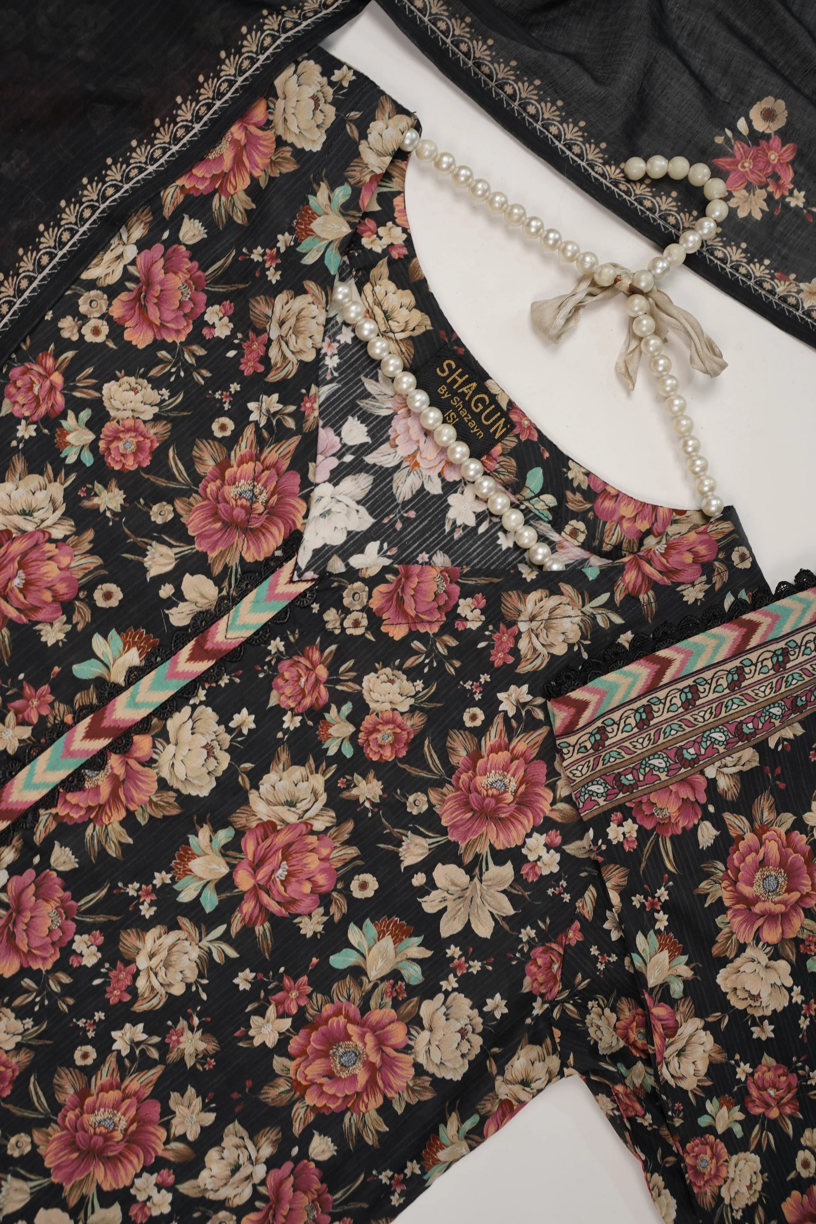 Bin Saeed - Trousers - Exclusive Printed 3PC Collection RB-01k - Image 5