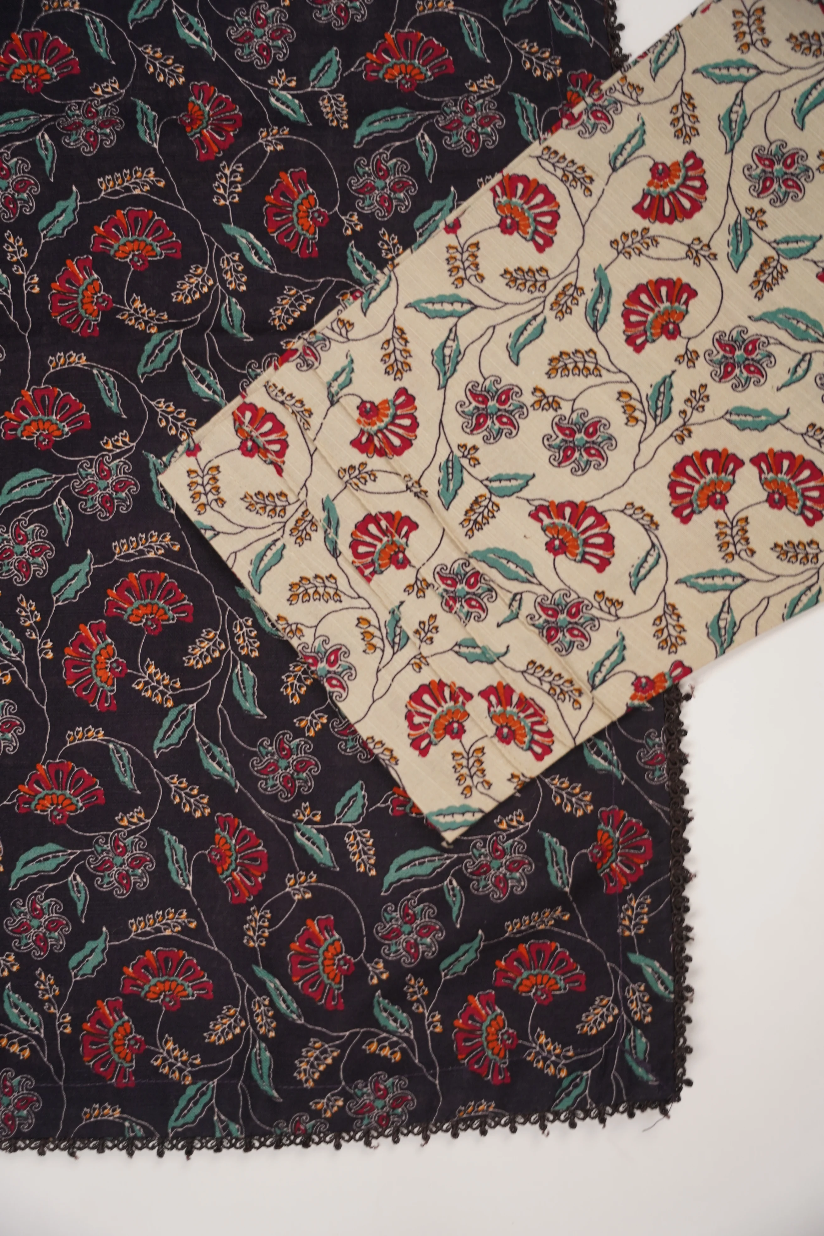 Original Bin Saeed Khaddar 3 PCS Collection HB-02 - Image 5
