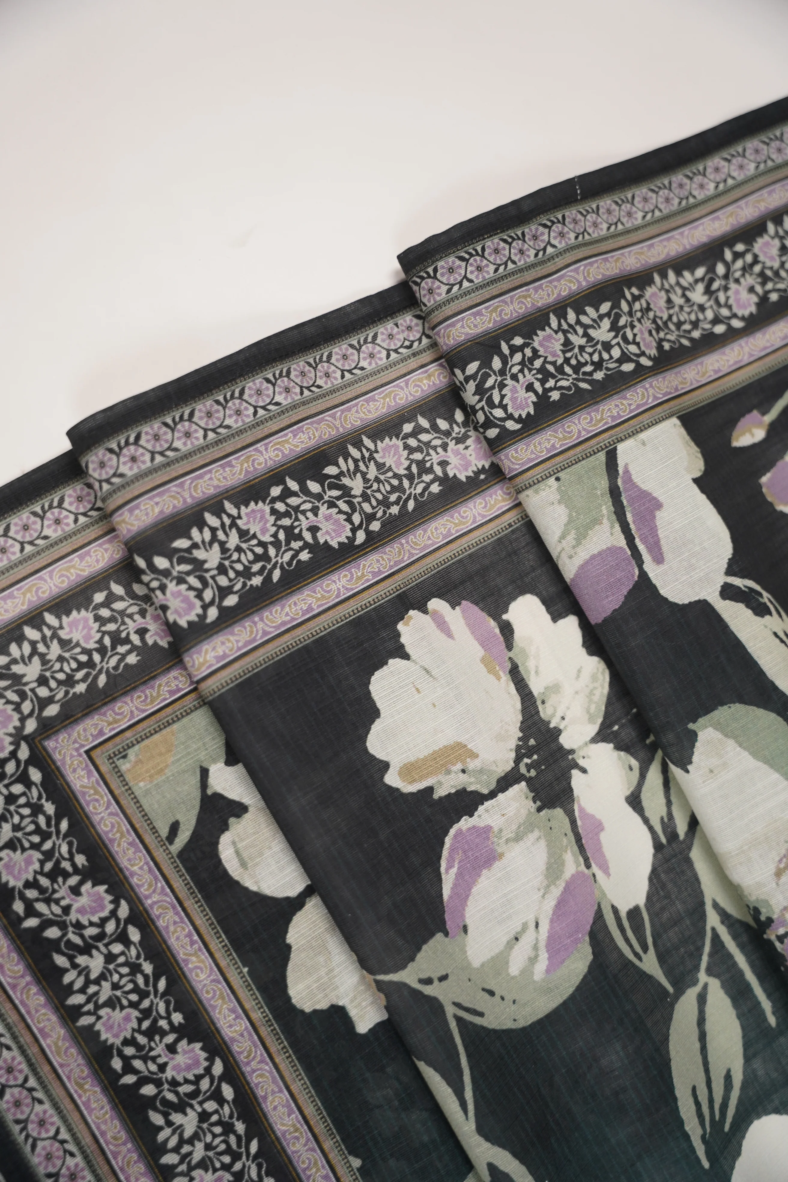 Original Bin Saeed Khaddar 3 PCS Collection HB-04 - Image 7