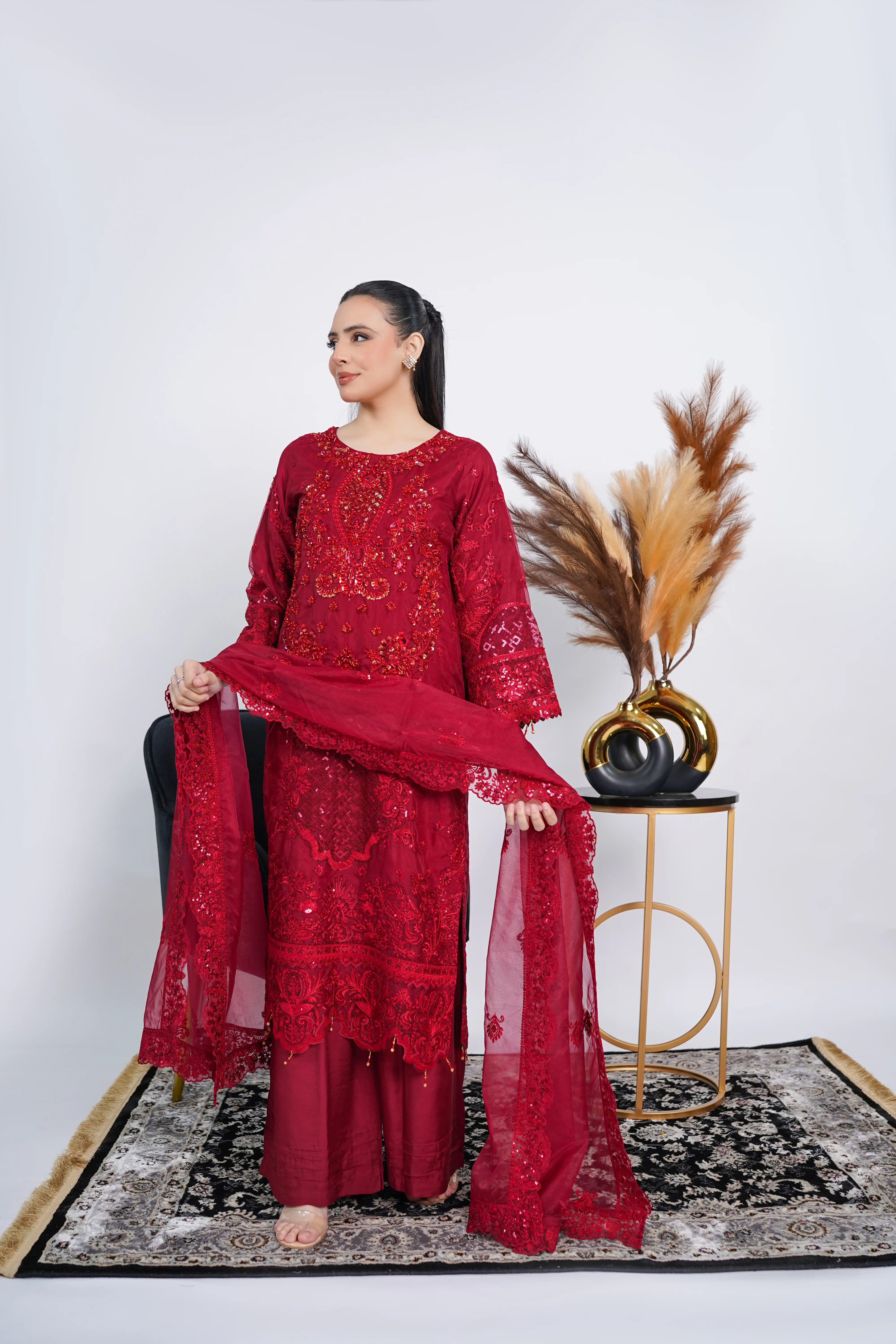 Dastaan Exclusive Branded Organza Collection KLR-01