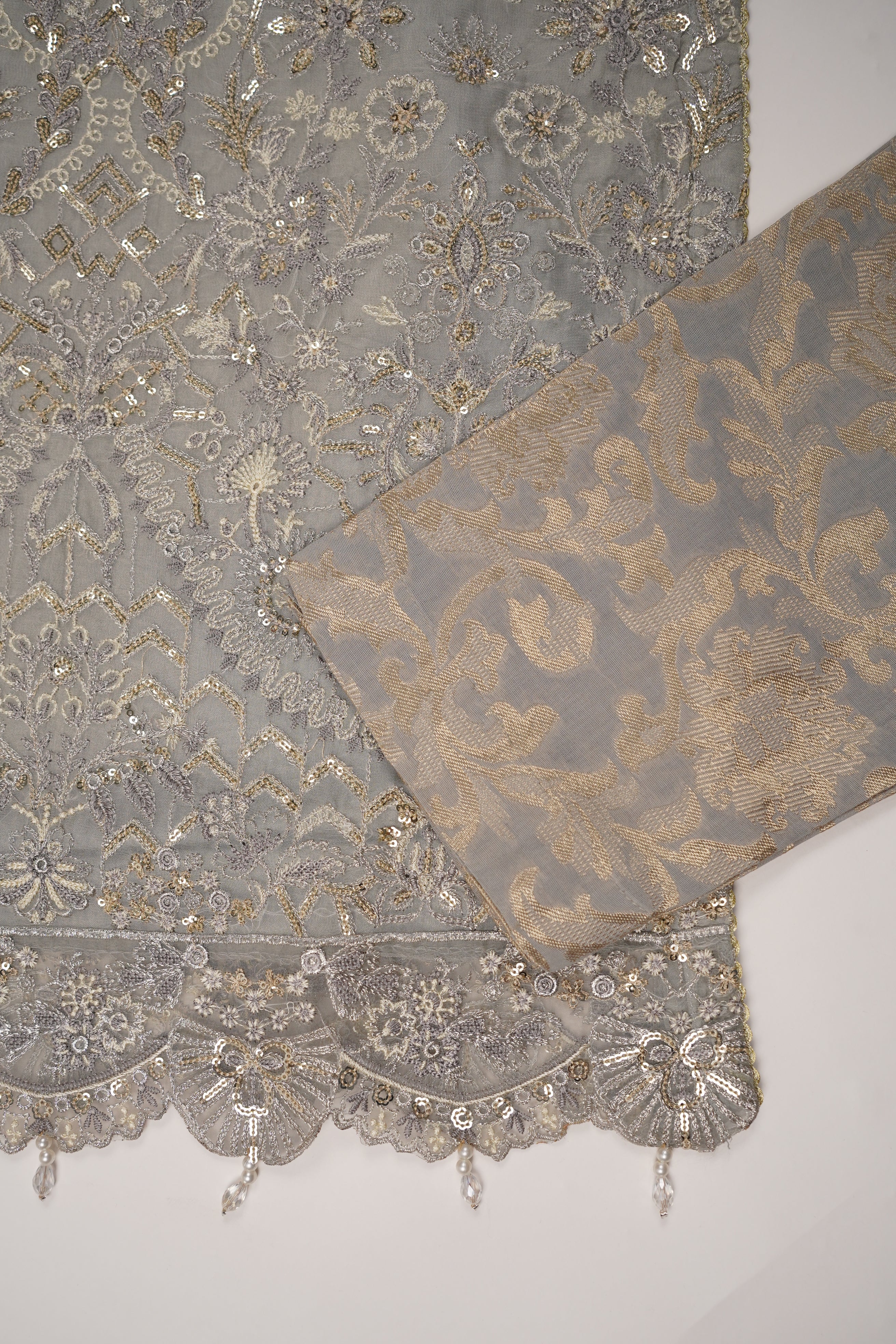 Dastaan Exclusive Branded Organza Collection MP-04 - Image 5