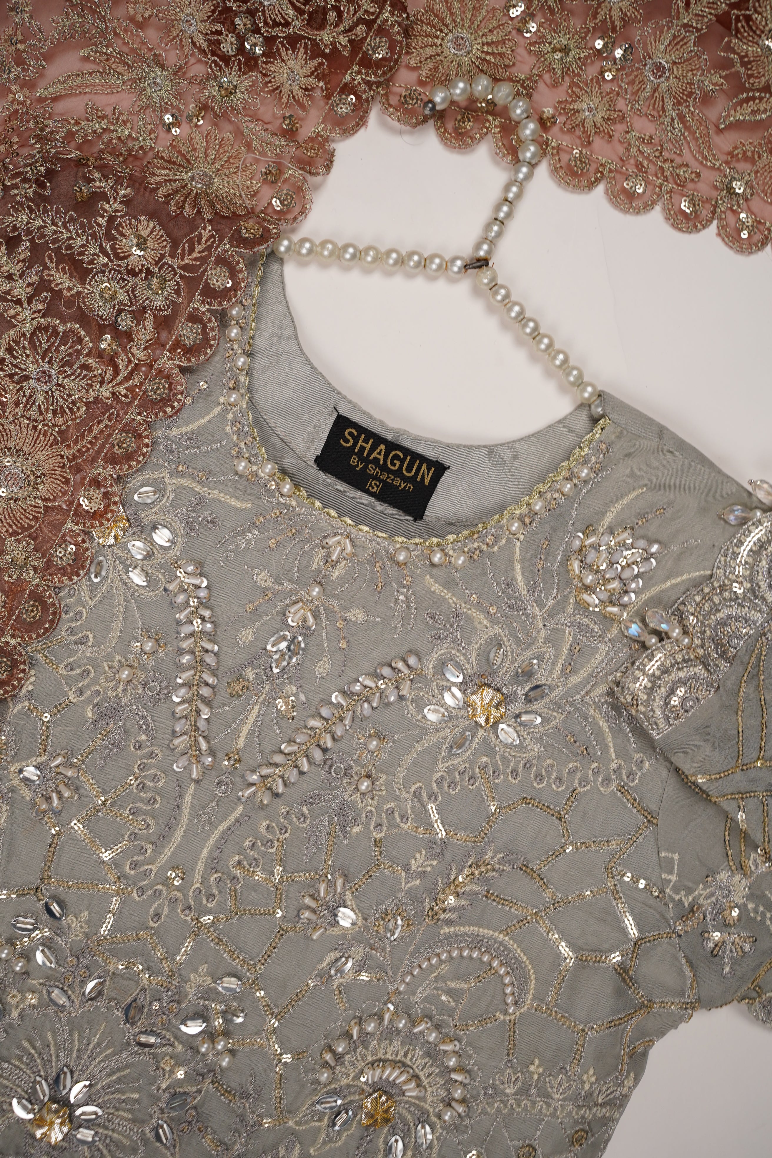 Dastaan Exclusive Branded Organza Collection MP-04 - Image 8