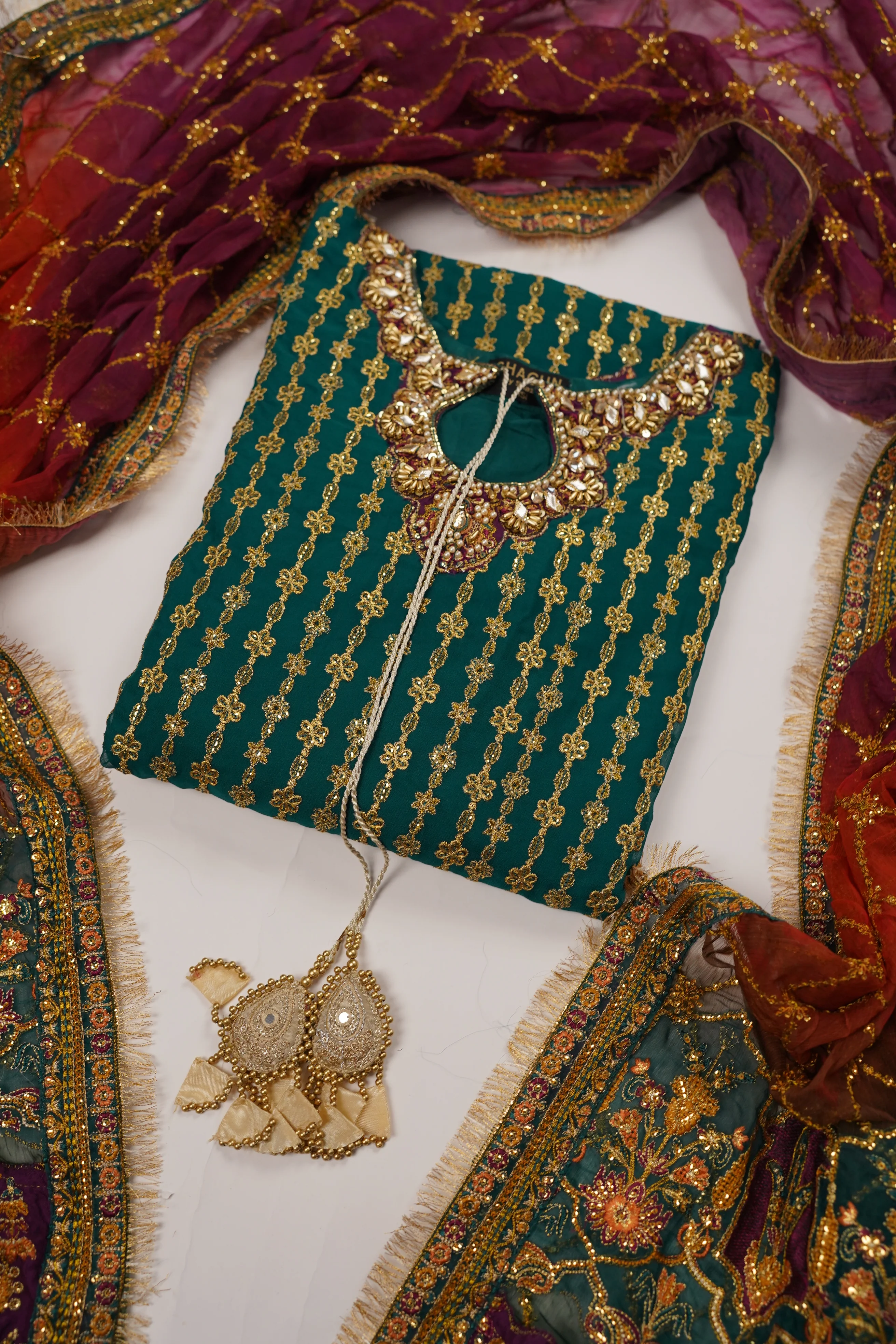 Dastaan Exclusive Branded Organza Collection VB-01 - Image 2