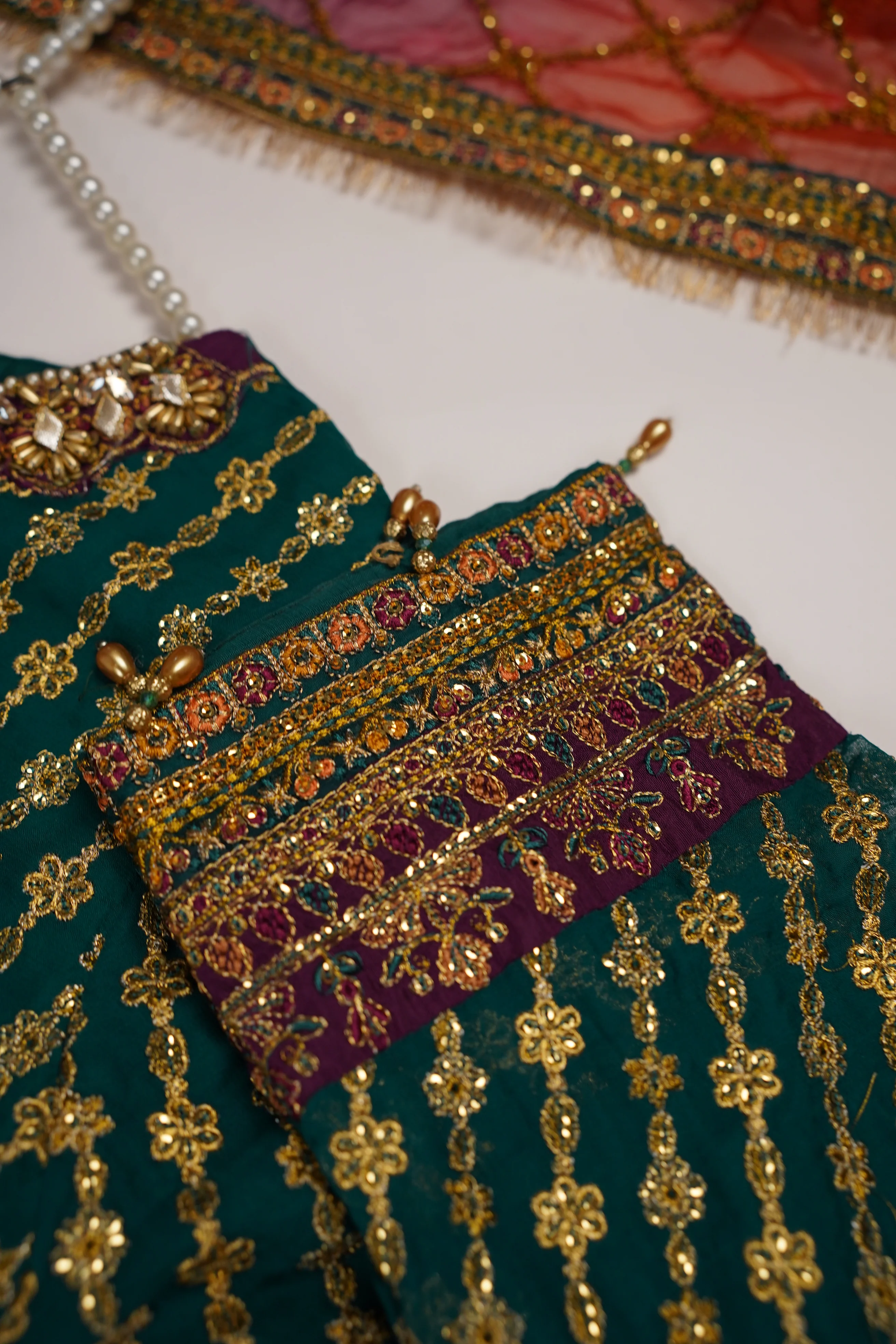 Dastaan Exclusive Branded Organza Collection VB-01 - Image 4