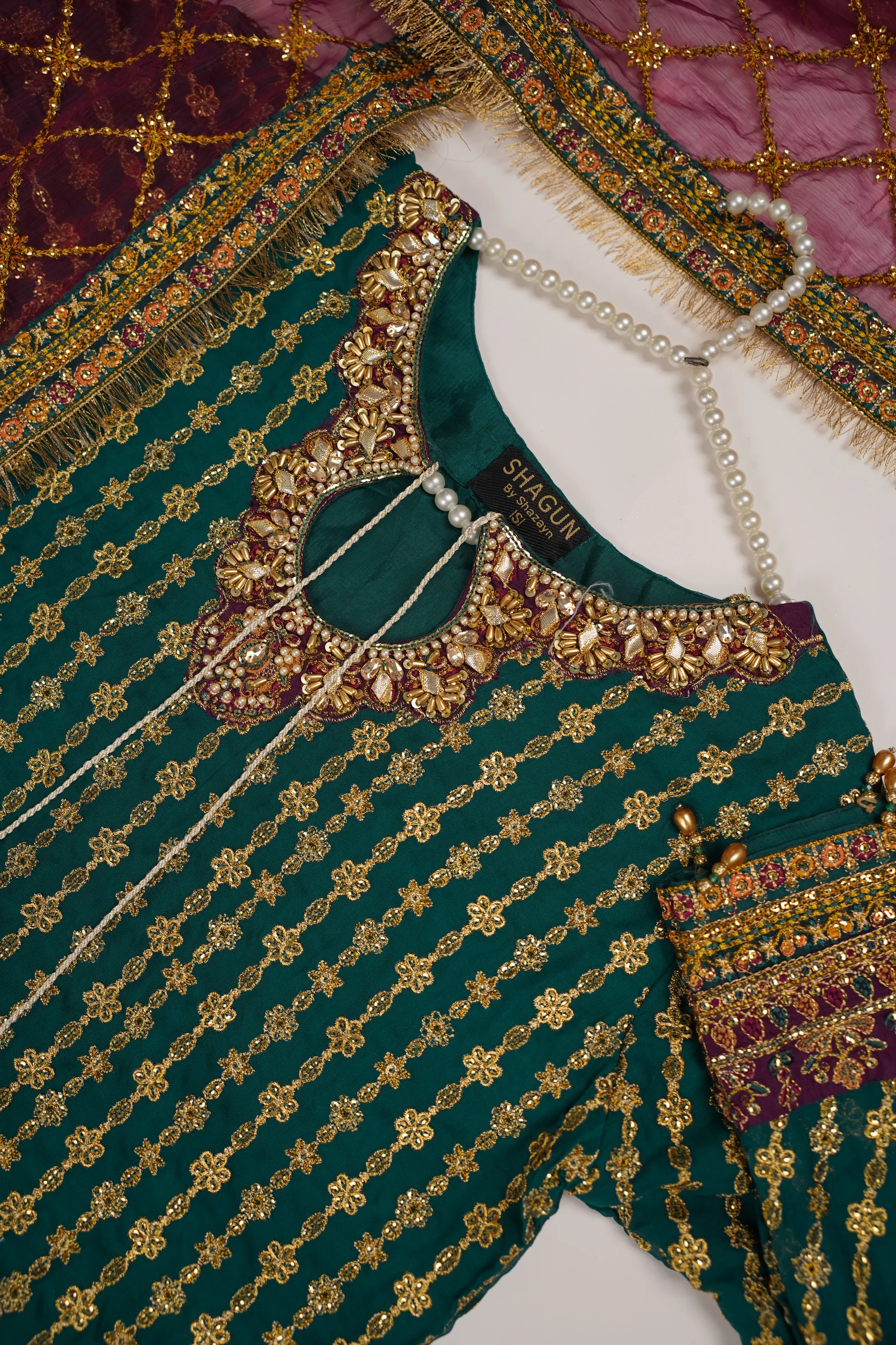 Dastaan Exclusive Branded Organza Collection VB-01 - Image 9