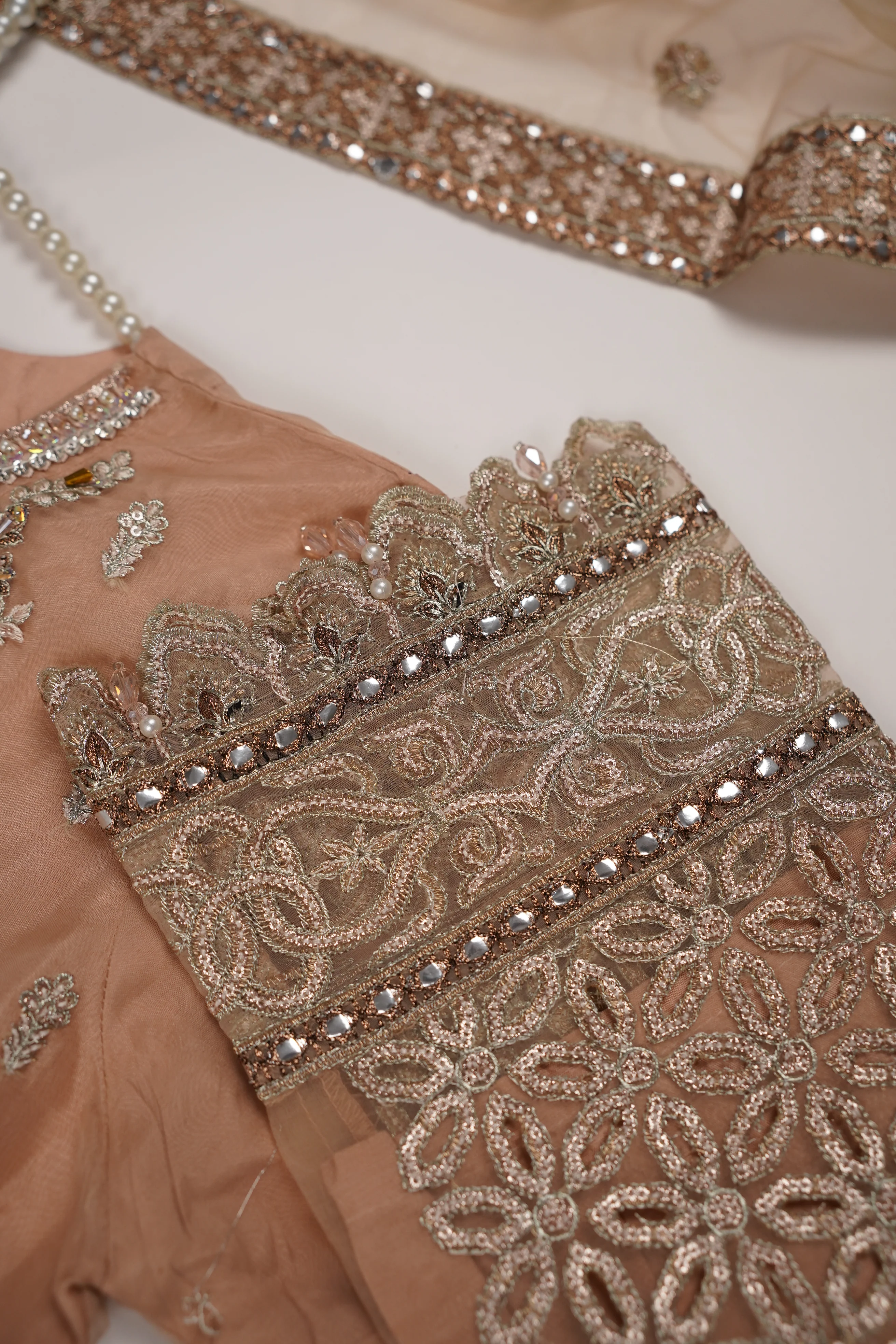 Dastaan Exclusive Branded Organza Collection VB-02 - Image 5