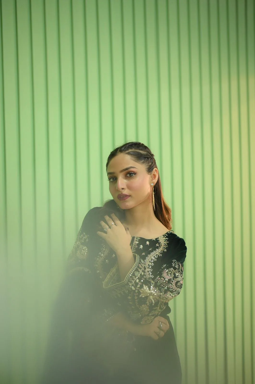 Dastaan Exclusive Velvet Eid collection MM-01 - Image 3