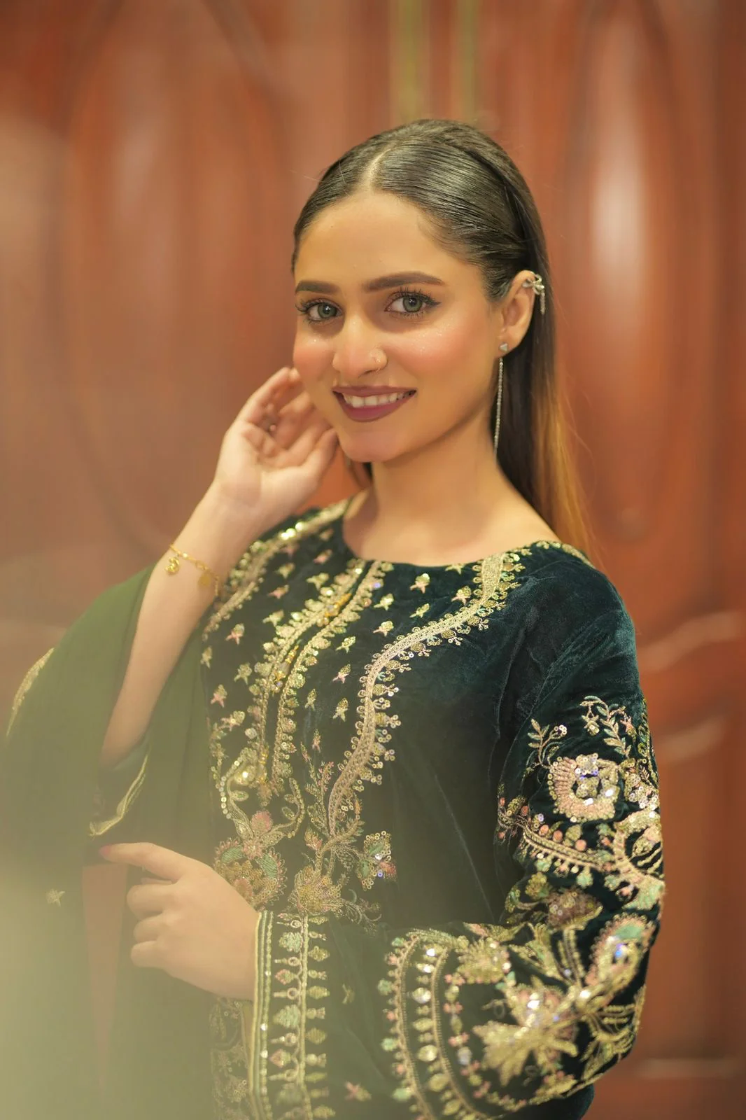Dastaan Exclusive Velvet Eid collection MM-01 - Image 7