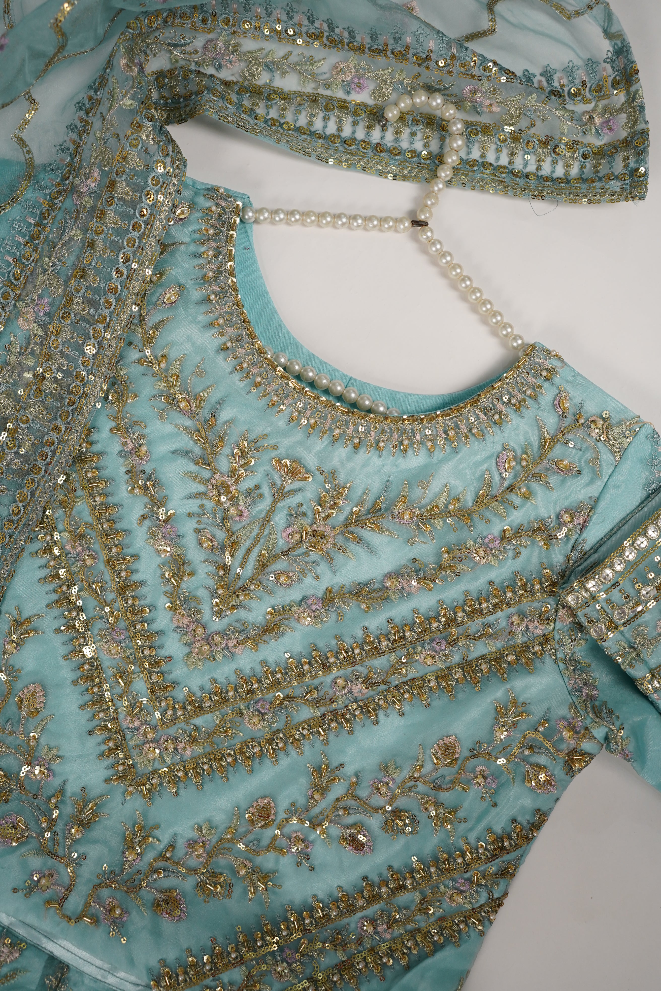 Gul-e-Rung  Lehnga Choli ZA-03{pre Order Delivery in 3-4 Weeks} - Image 3