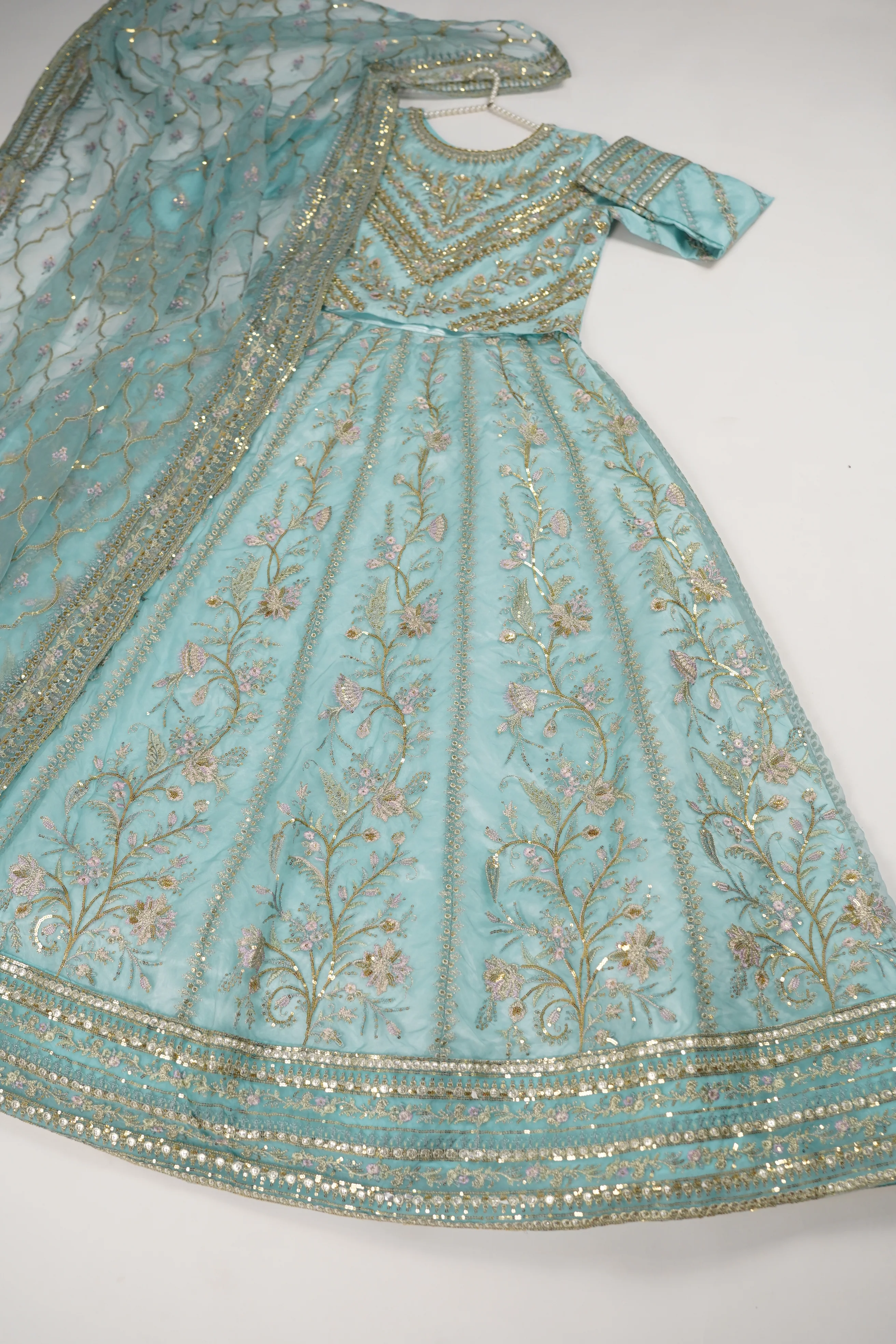 Gul-e-Rung  Lehnga Choli ZA-03{pre Order Delivery in 3-4 Weeks} - Image 6