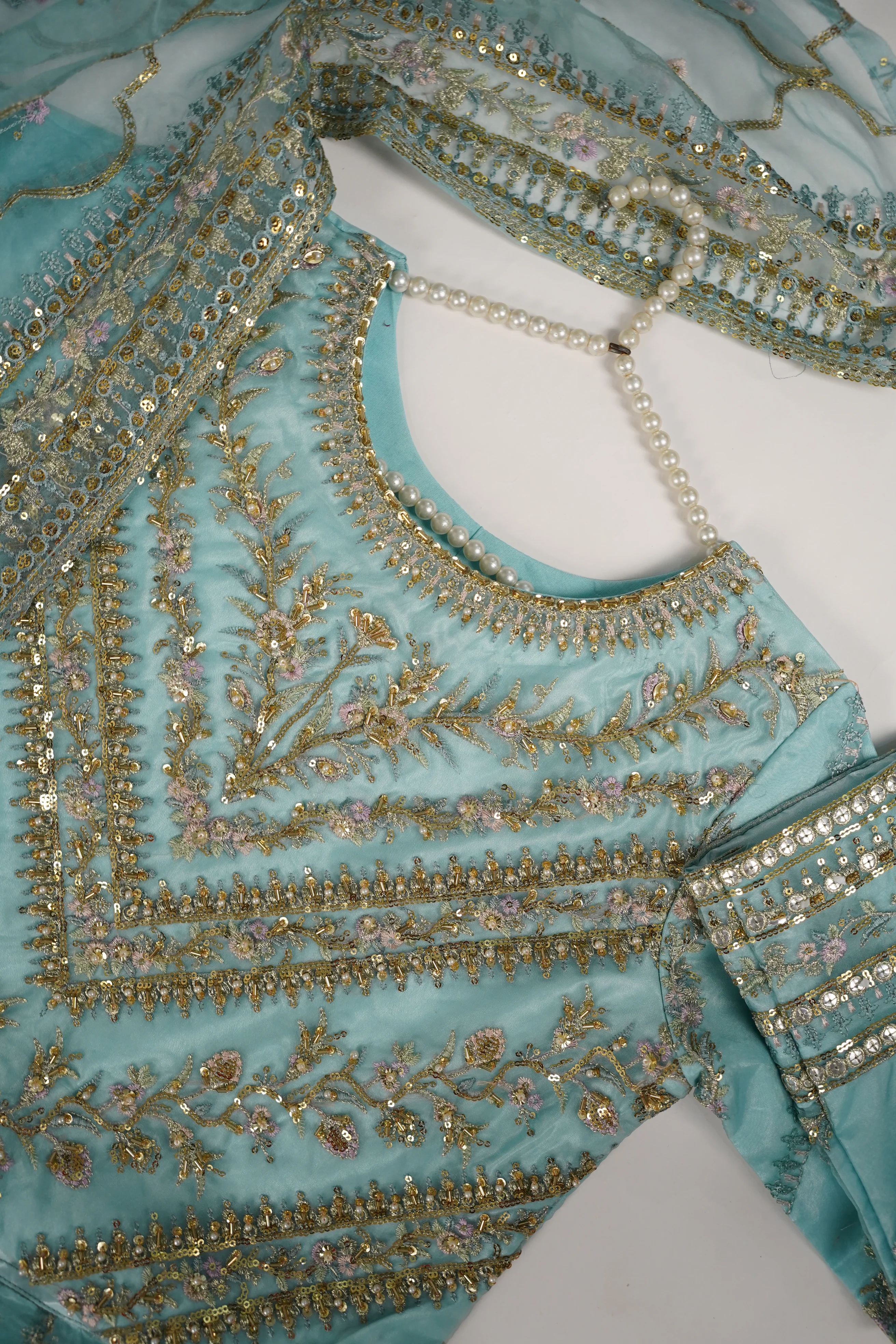 Gul-e-Rung  Lehnga Choli ZA-03{pre Order Delivery in 3-4 Weeks} - Image 8
