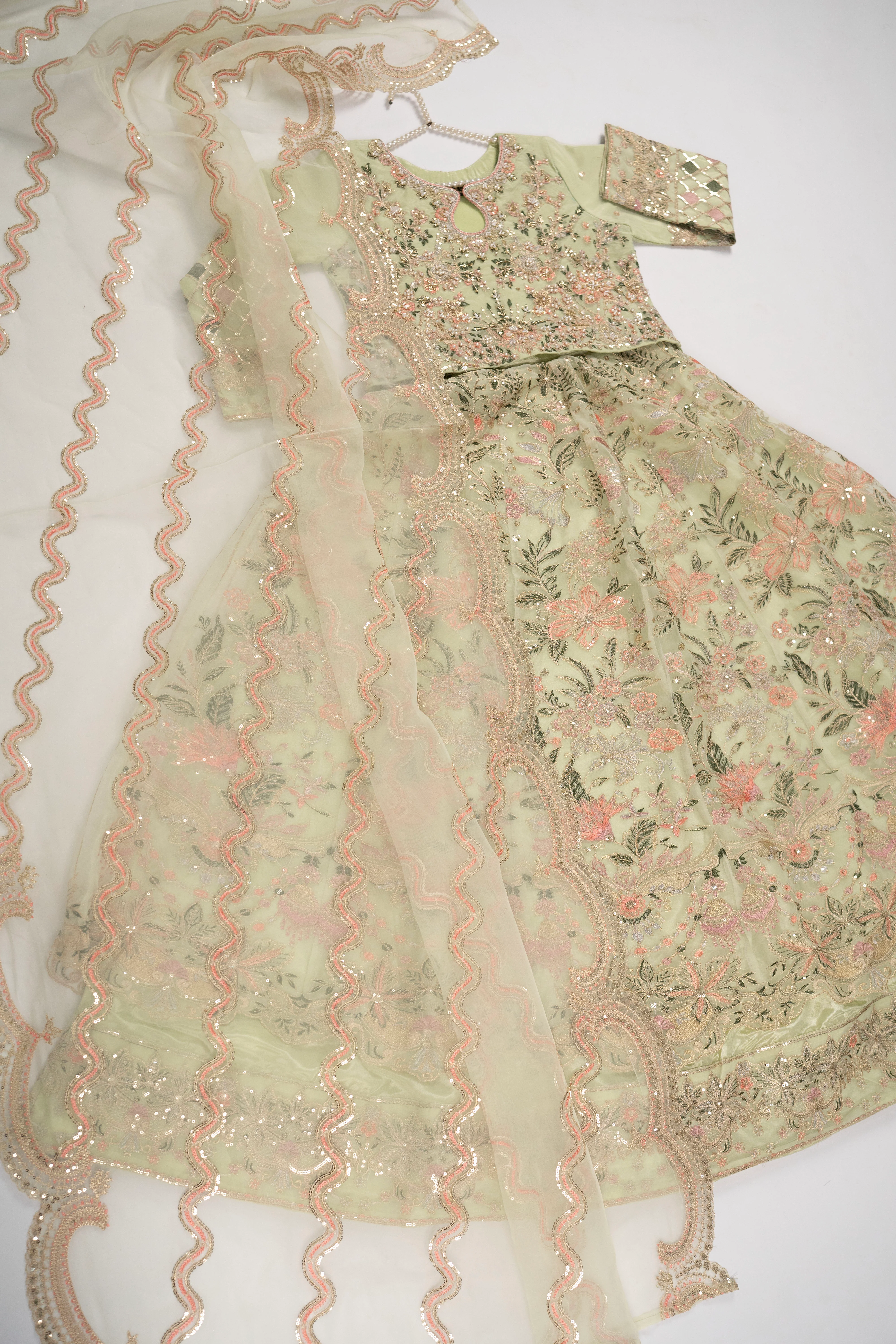Gul-e-Rung Lehnga Choli TB -02