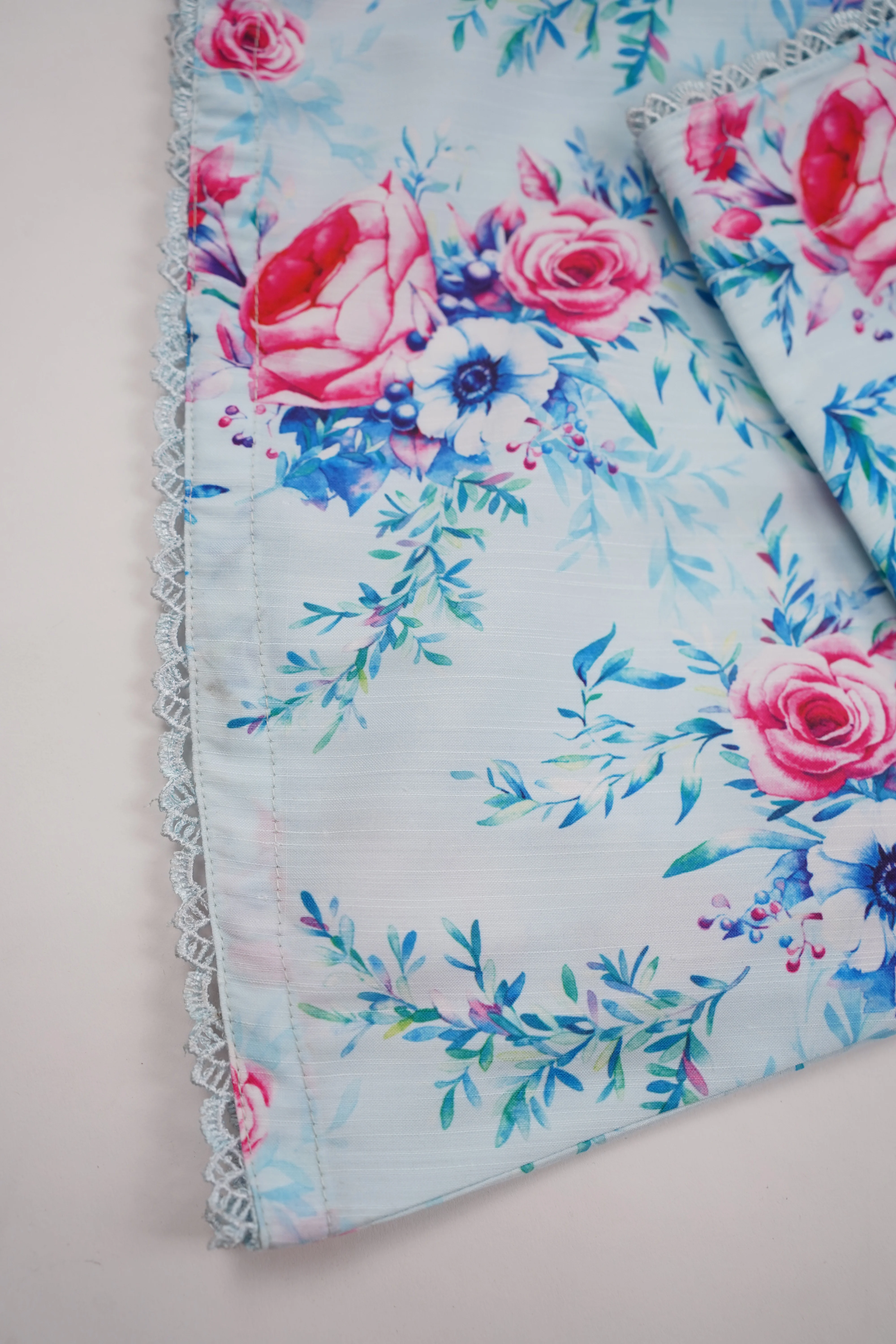 Khaddar Floral Printed 2pcs A-Line Maxi Collection KFP--12 - Image 4