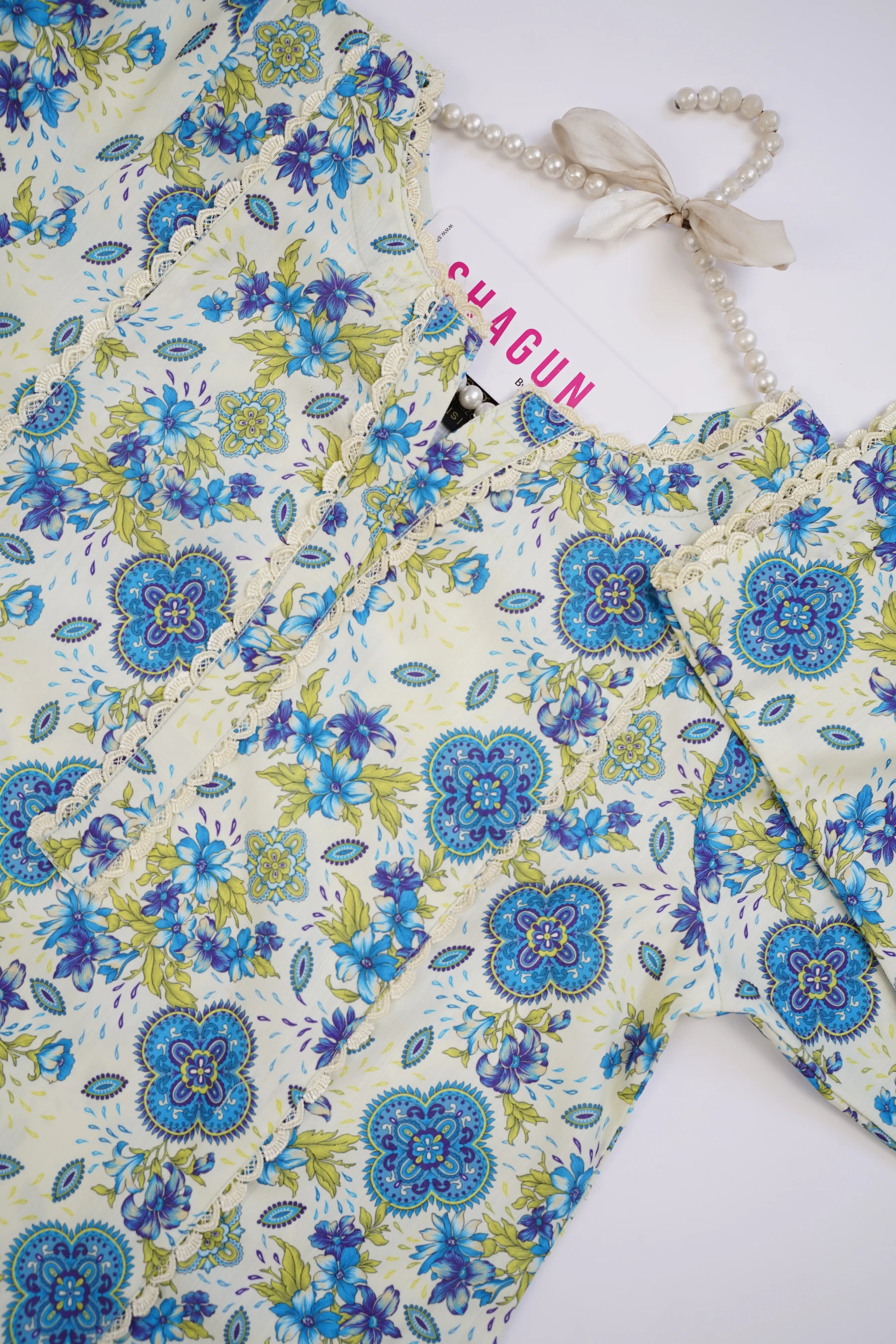 Khaddar Floral Printed 2pcs A-Line Maxi Collection KFP--04