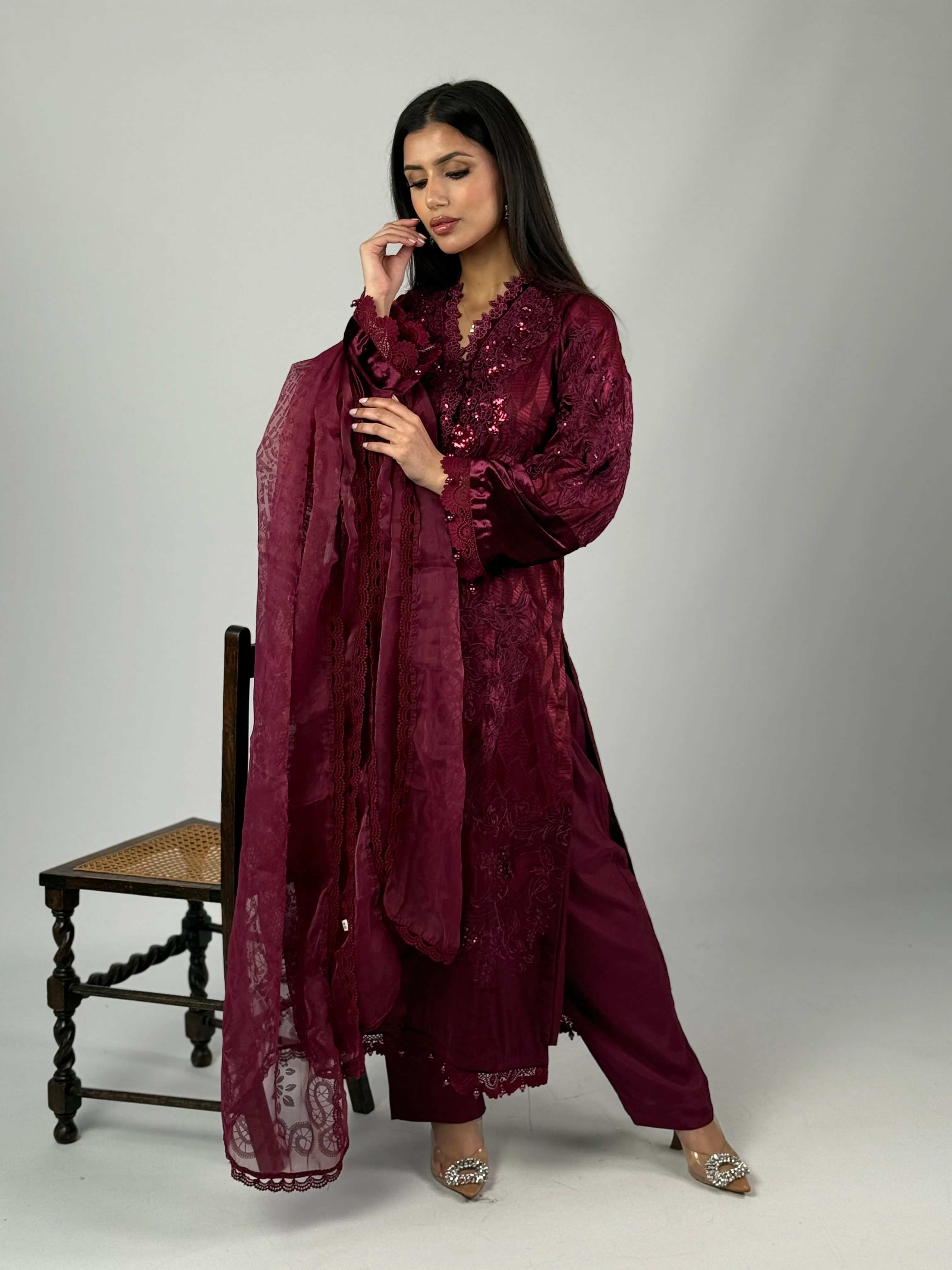 Maria B by shagun Luxury Collection - lawn M03 - Image 3
