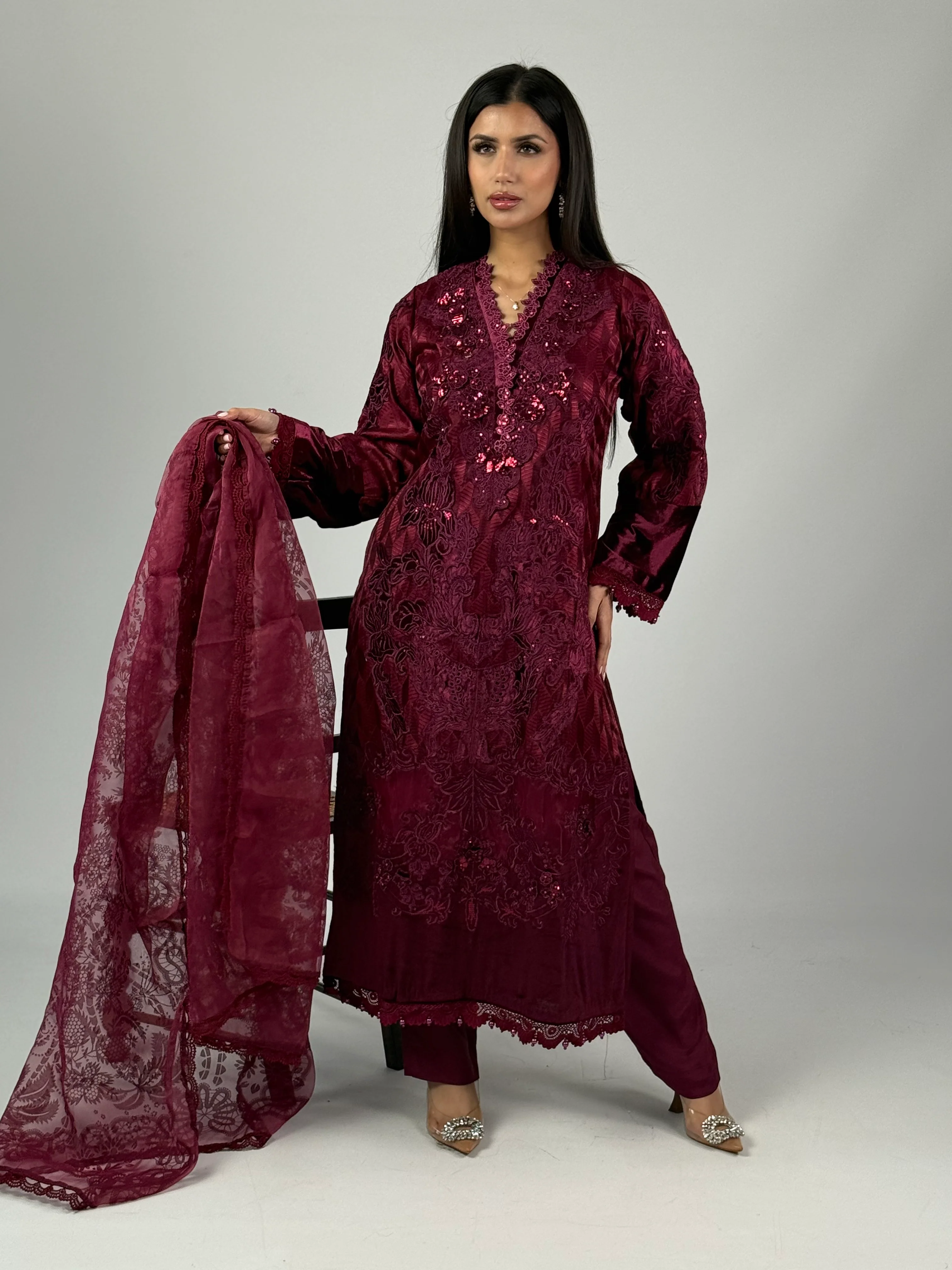 Maria B by shagun Luxury Collection - lawn M03 - Image 4