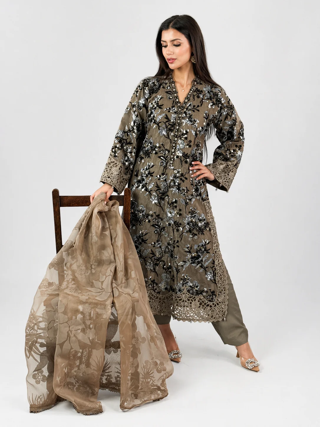 Maria B by shagun Luxury Collection - lawn M05 - Image 5