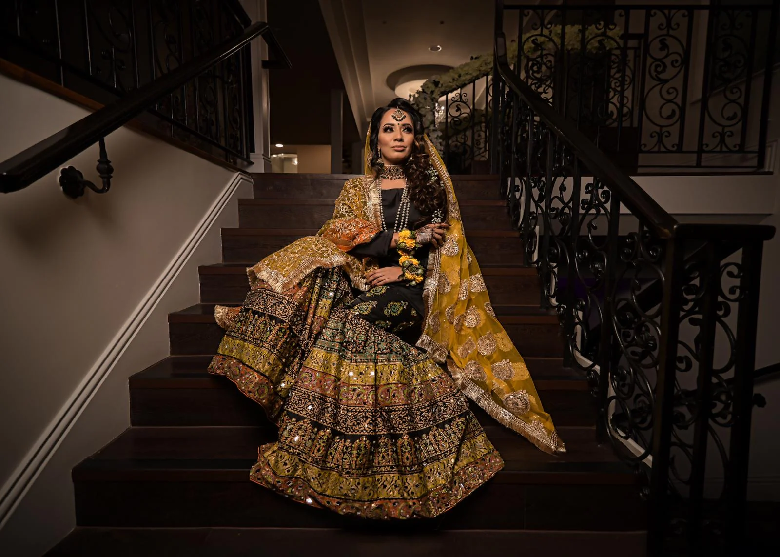 ( PRE BOOK READY IN 10 WEEKS) Mehndi garara 3PCS dress - Image 3