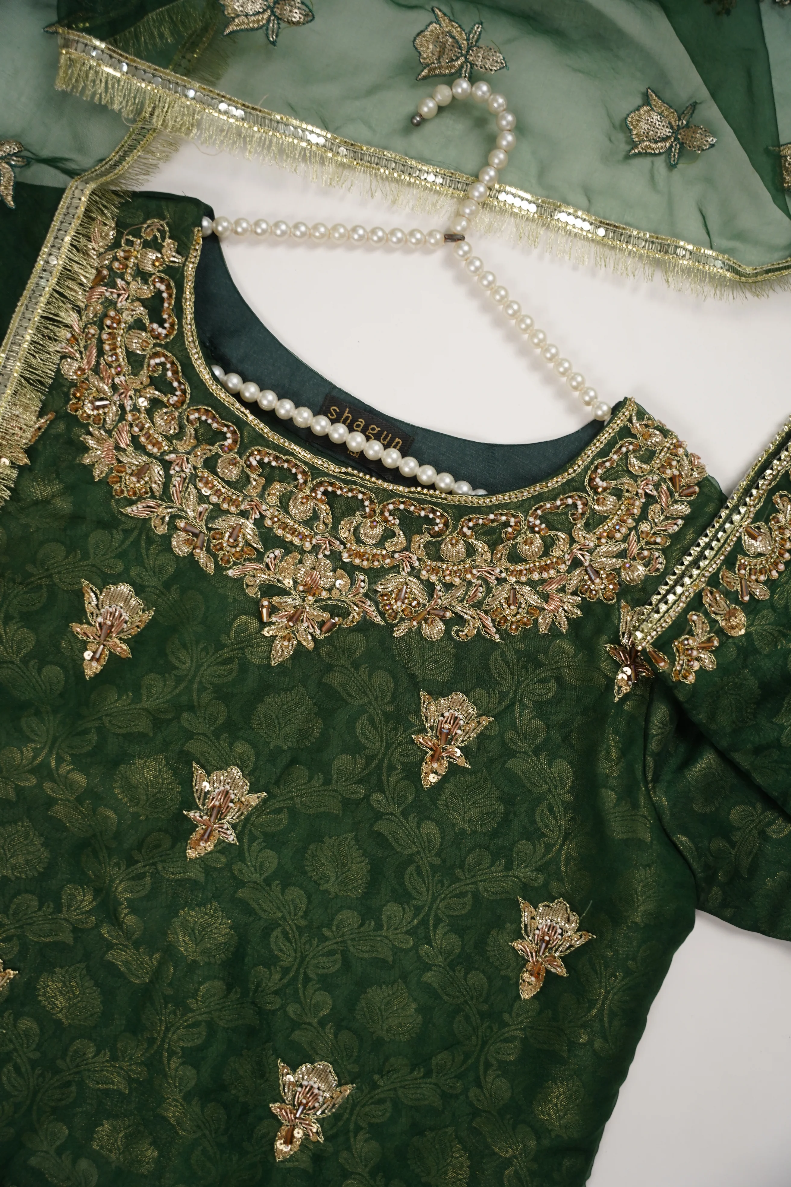 Noor-e-Fishan Exclusive Wedding wear Collection CM-03 - Image 3