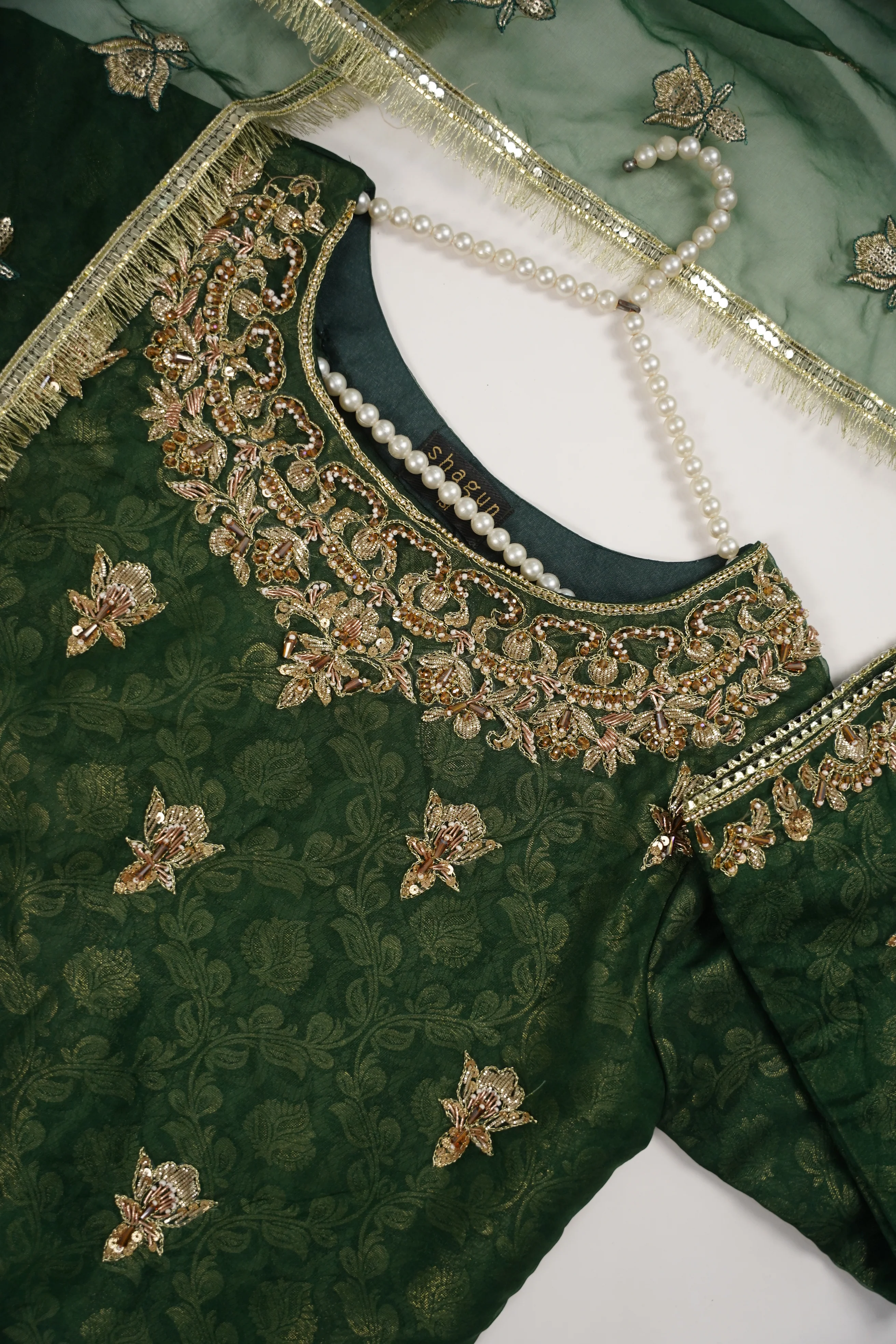 Noor-e-Fishan Exclusive Wedding wear Collection CM-03 - Image 8