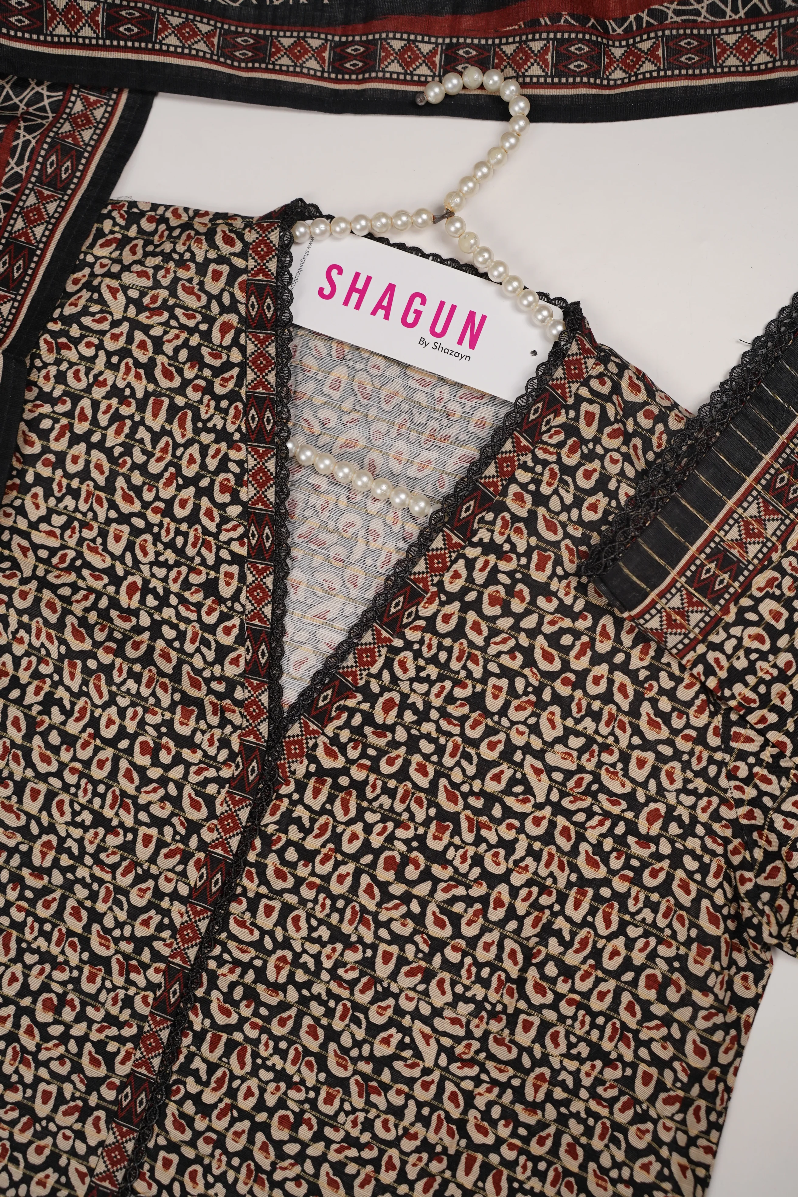 Original Bin Saeed Khaddar 3 PCS Collection RK-06 - Image 3