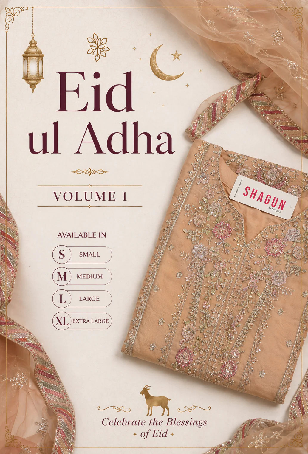 Original Sada Bahar 3 PCS Collection HB-09 - Image 2