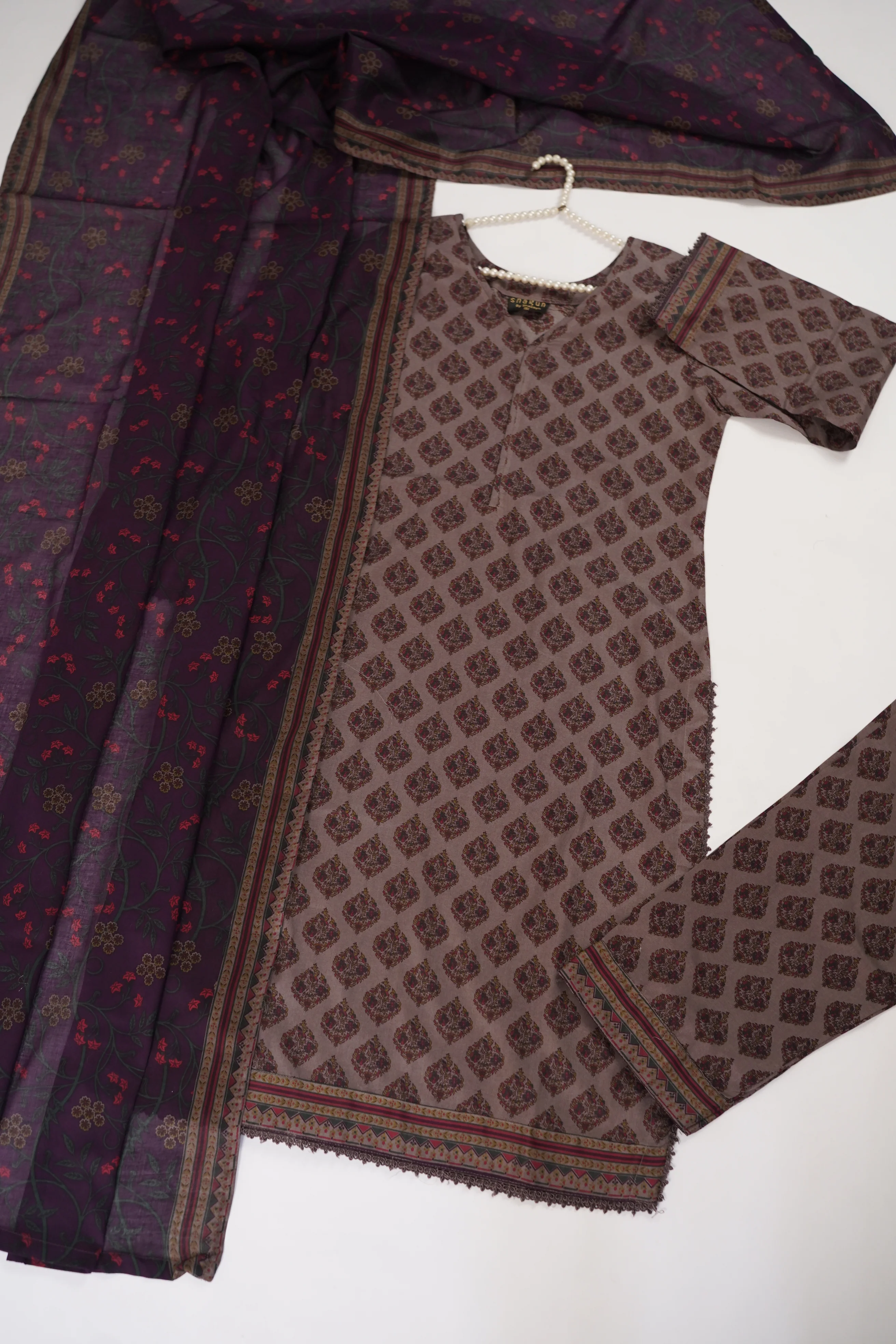 Original Tawakal Lawn Collection 3pc RTZ-07 - Image 6