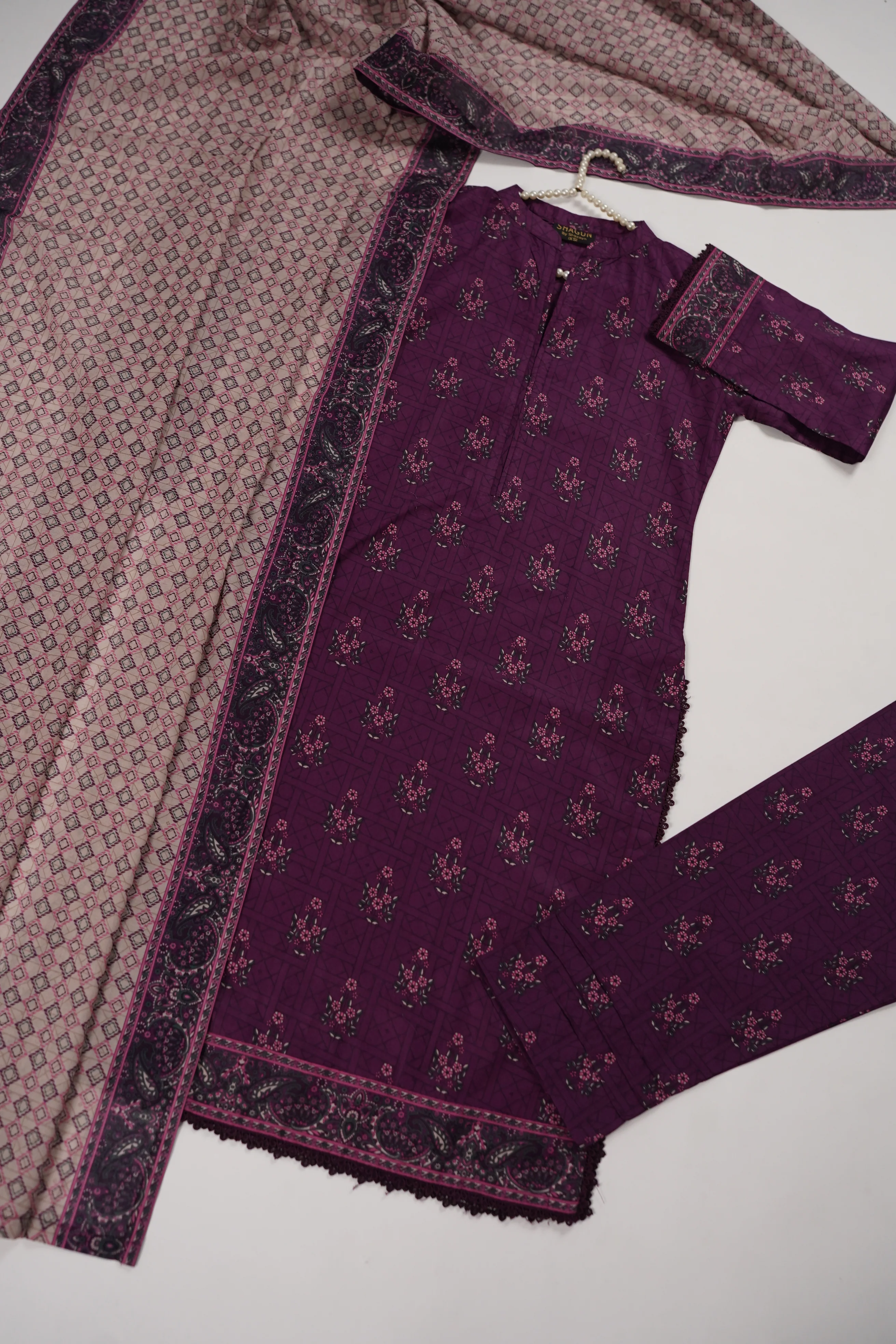 Original Tawakal Lawn Collection 3pc RTZ-10 - Image 9
