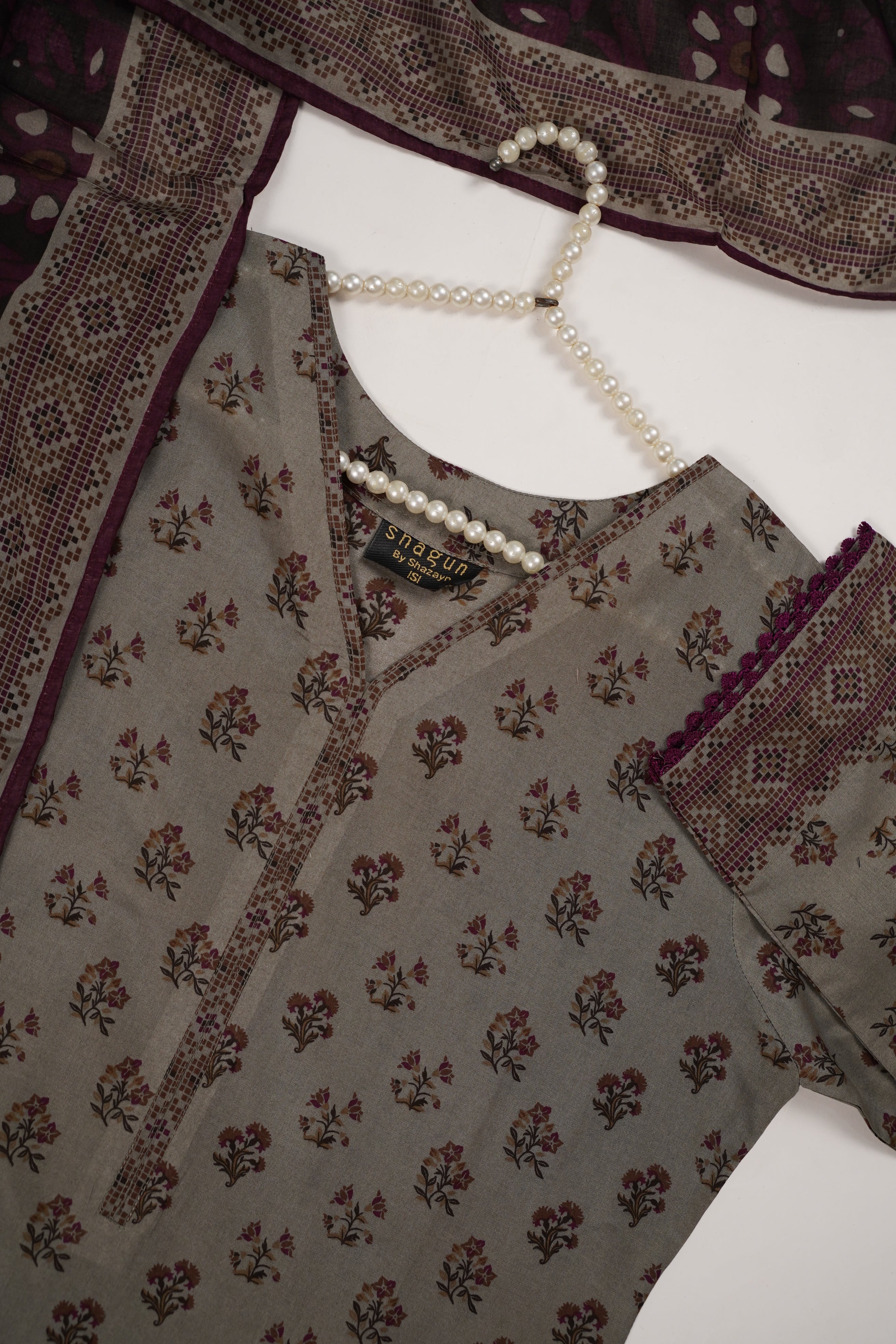 Original Tawakal Lawn Collection 3pc ZBZ-02 - Image 3
