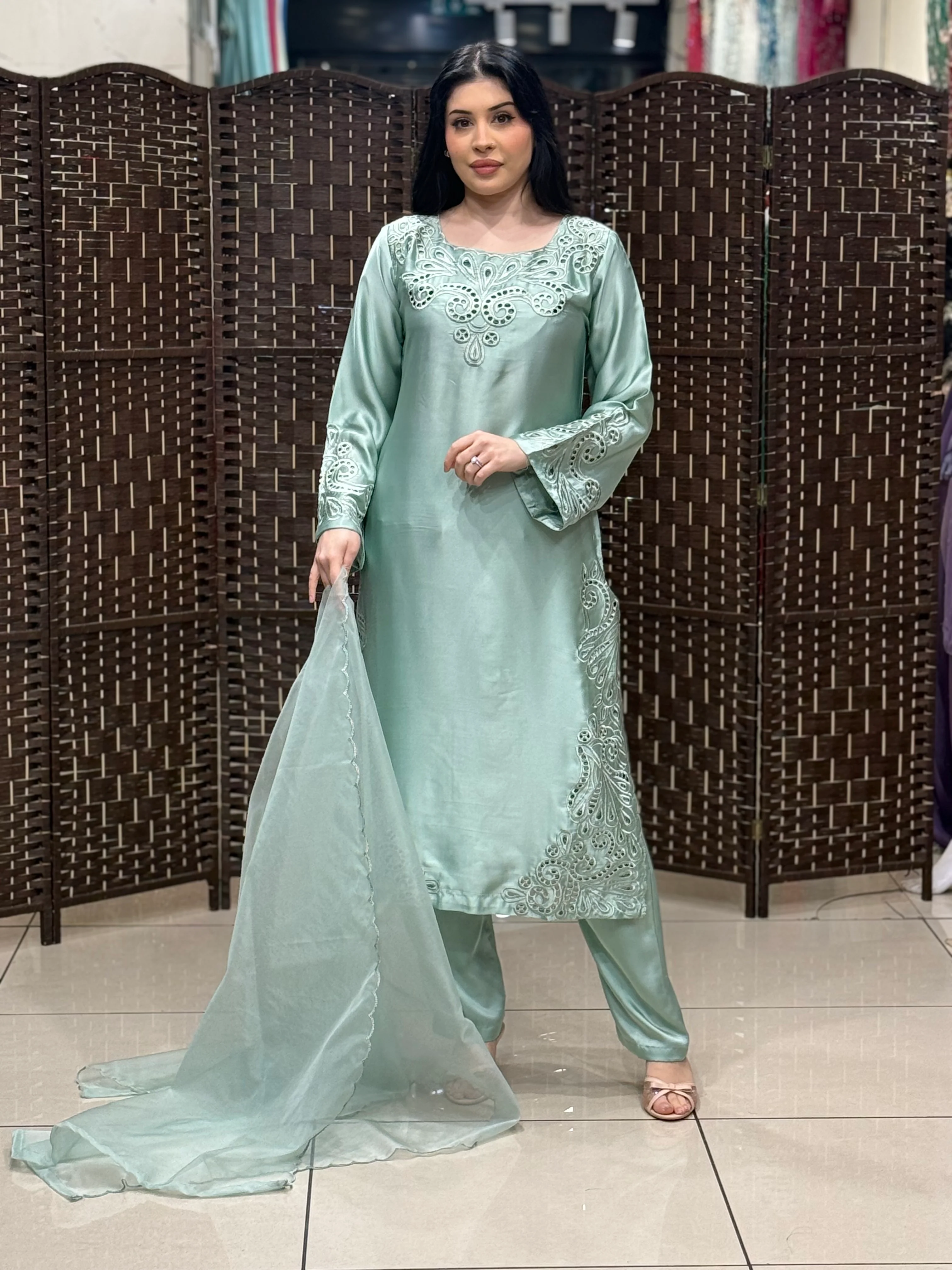 Rang-e-Noor Eid Collection ZX-08 - Image 3