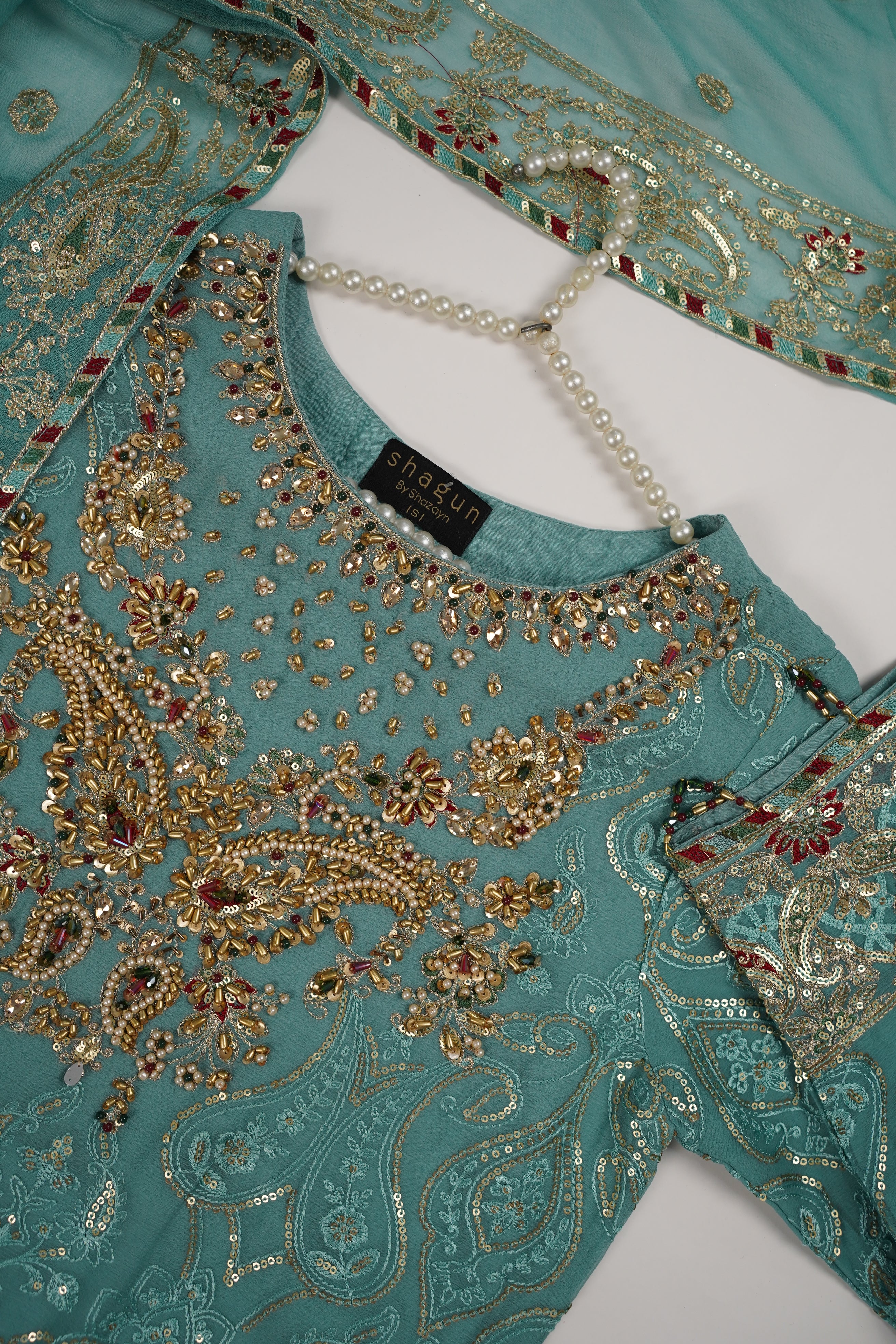 Rang-e-Noor Eid Collection - Farshi ZM-03 - Image 13