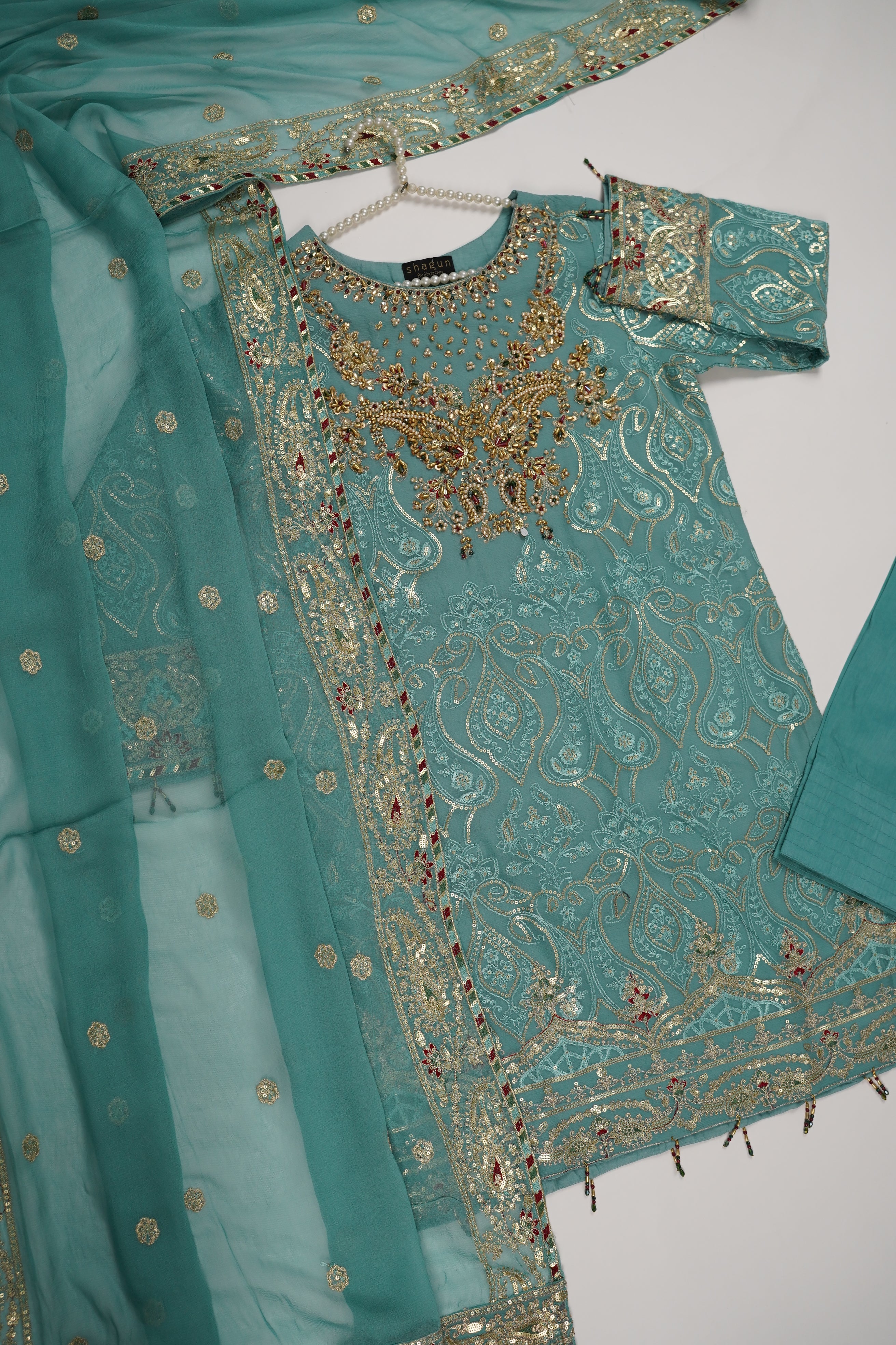 Rang-e-Noor Eid Collection - Farshi ZM-03 - Image 7