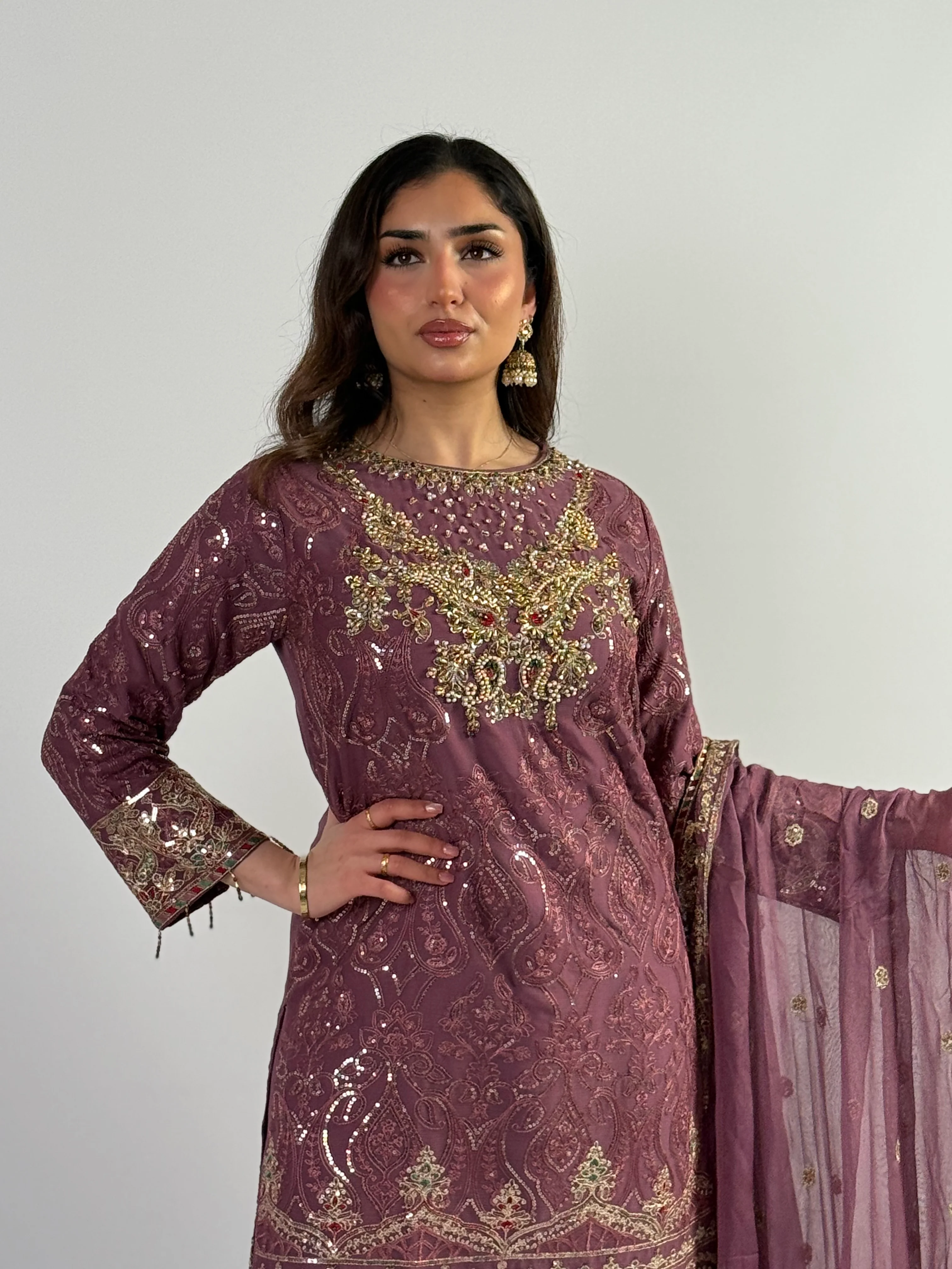 Rang-e-Noor Eid Collection - Farshi ZM-04 - Image 4