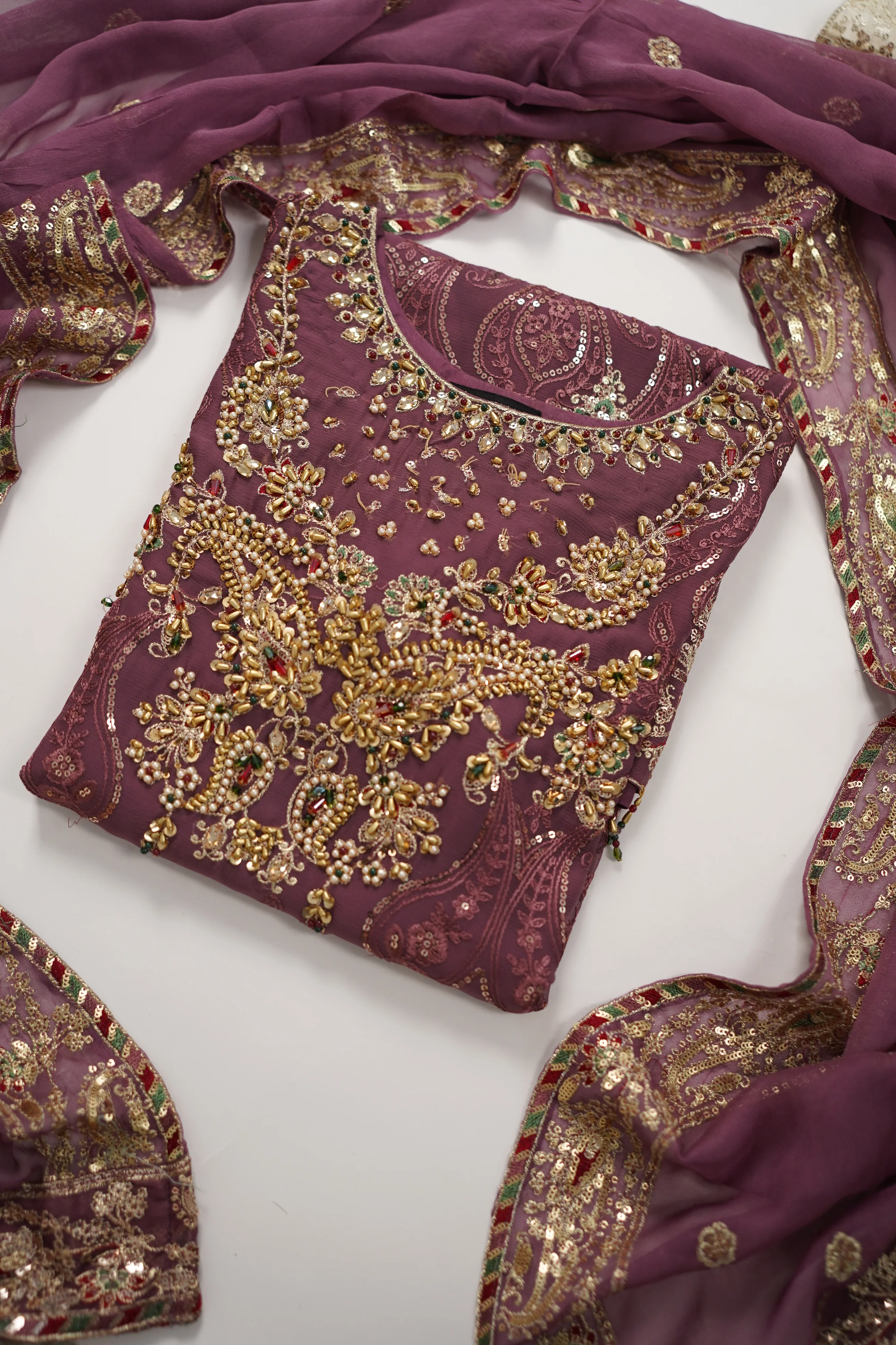 Rang-e-Noor Eid Collection - Farshi ZM-04 - Image 6