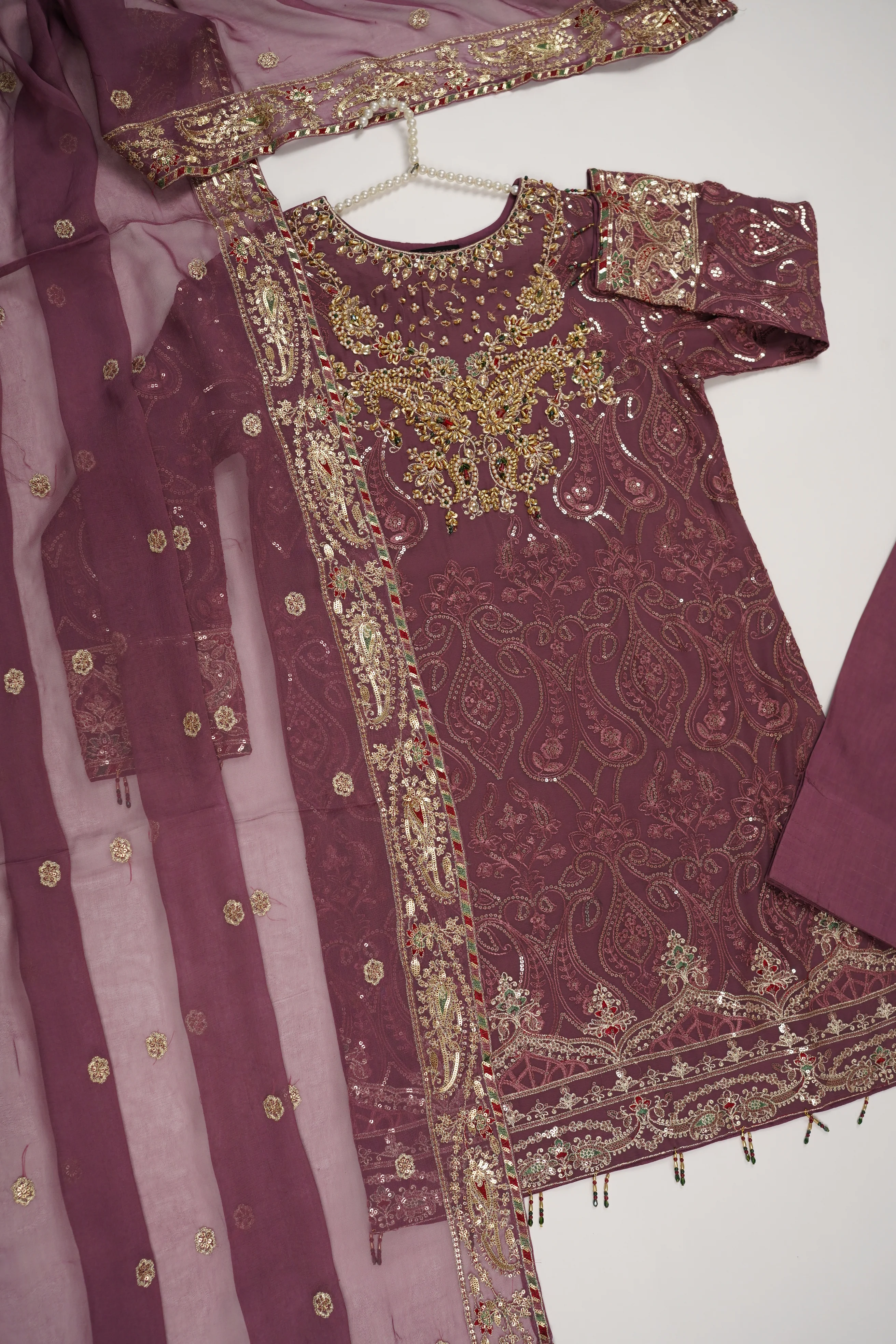Rang-e-Noor Eid Collection - Farshi ZM-04 - Image 7