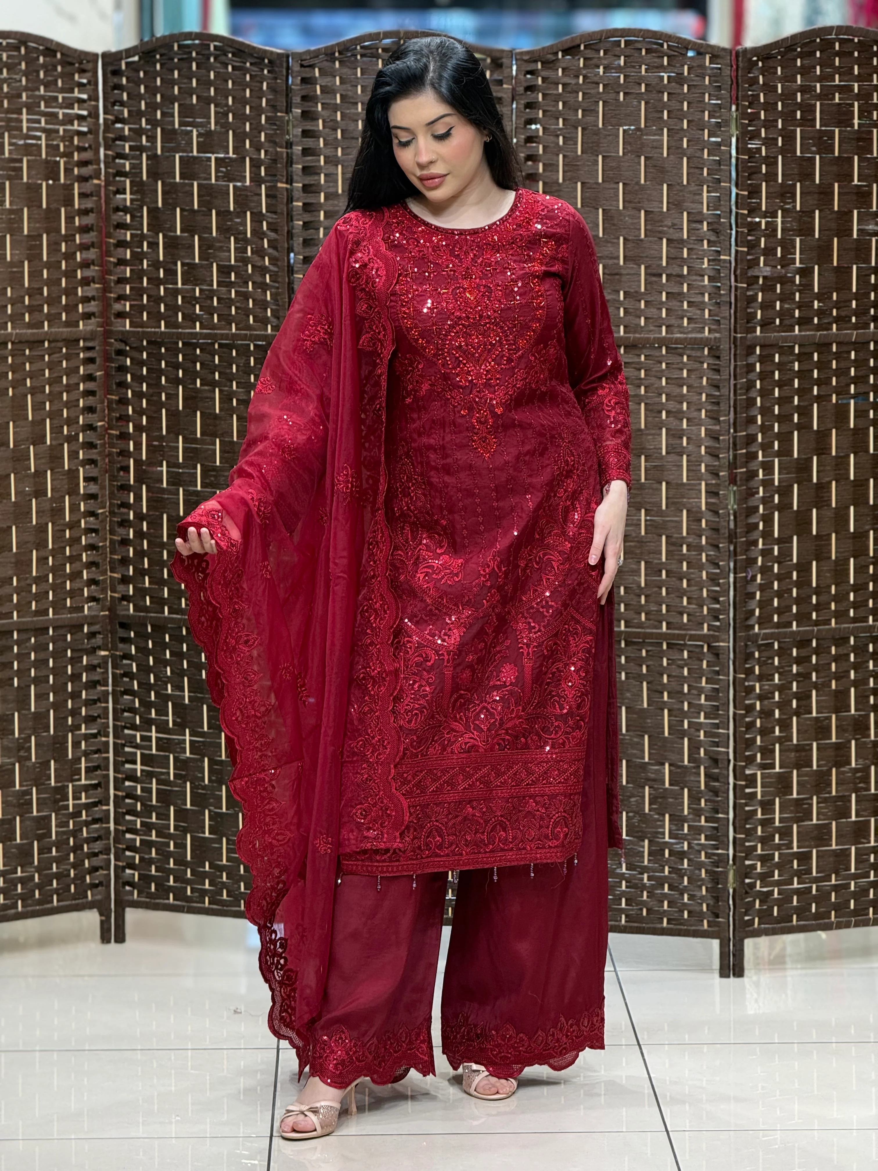 Rang Rasiya luxury Eid Collection dr-08 - Image 17
