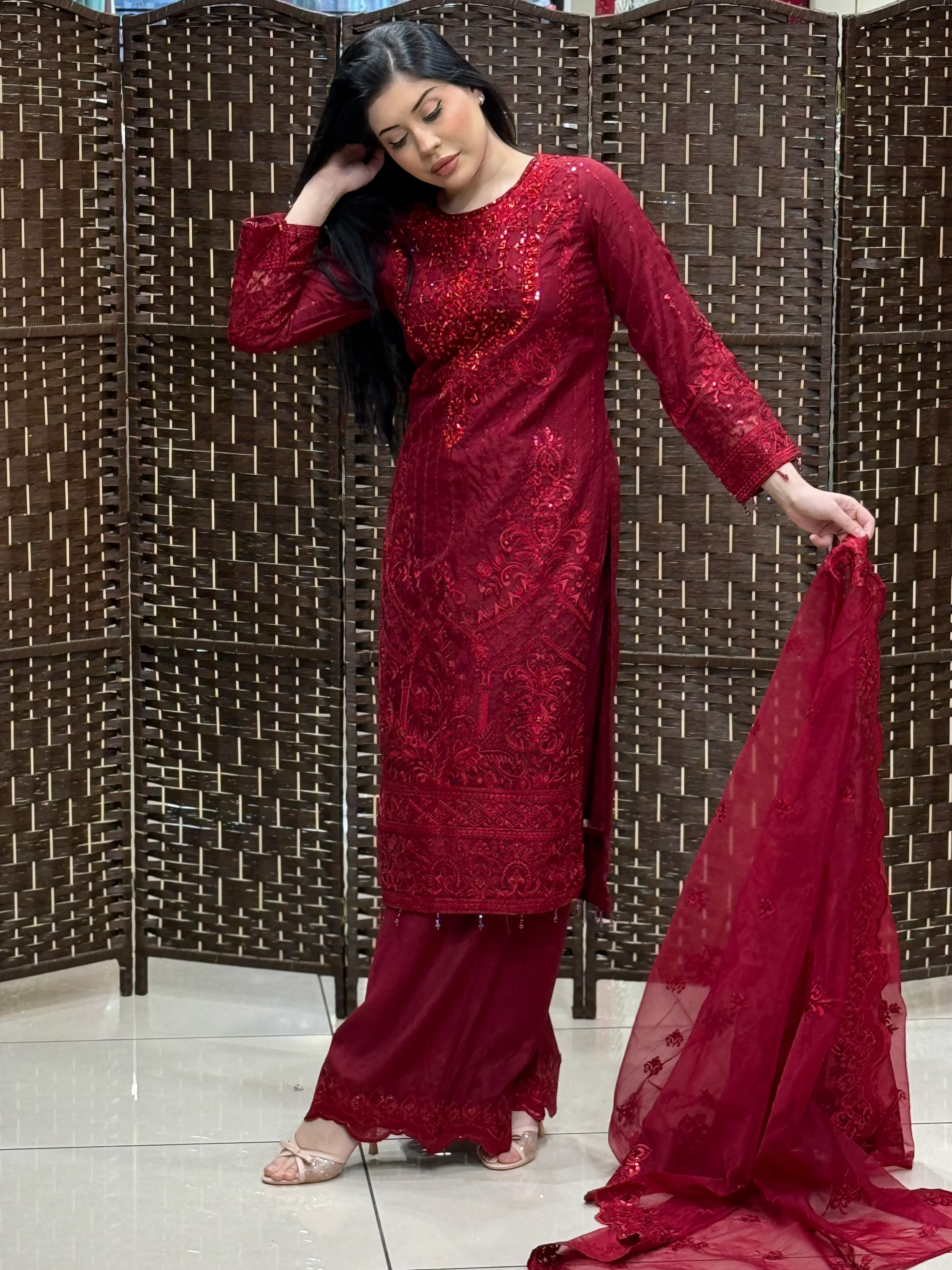 Rang Rasiya luxury Eid Collection dr-08 - Image 19