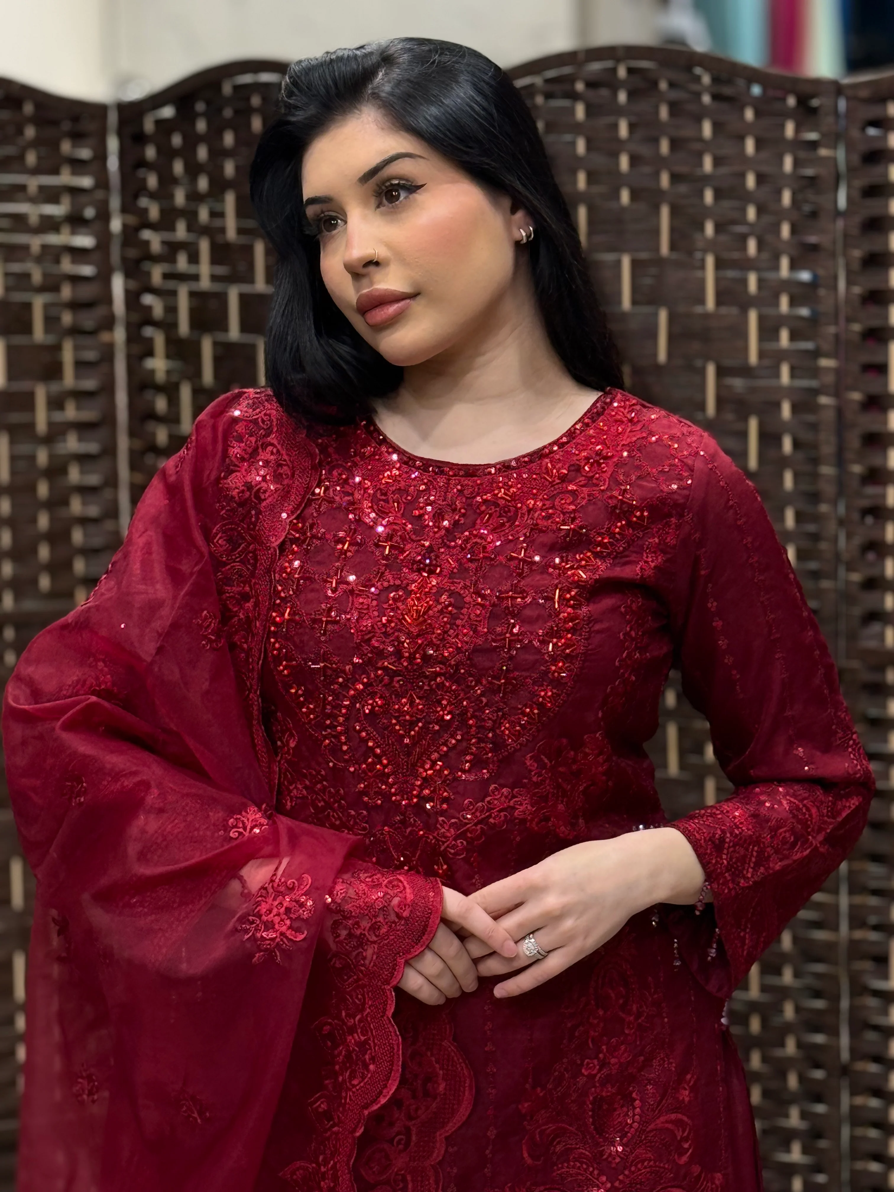 Rang Rasiya luxury Eid Collection dr-08 - Image 3