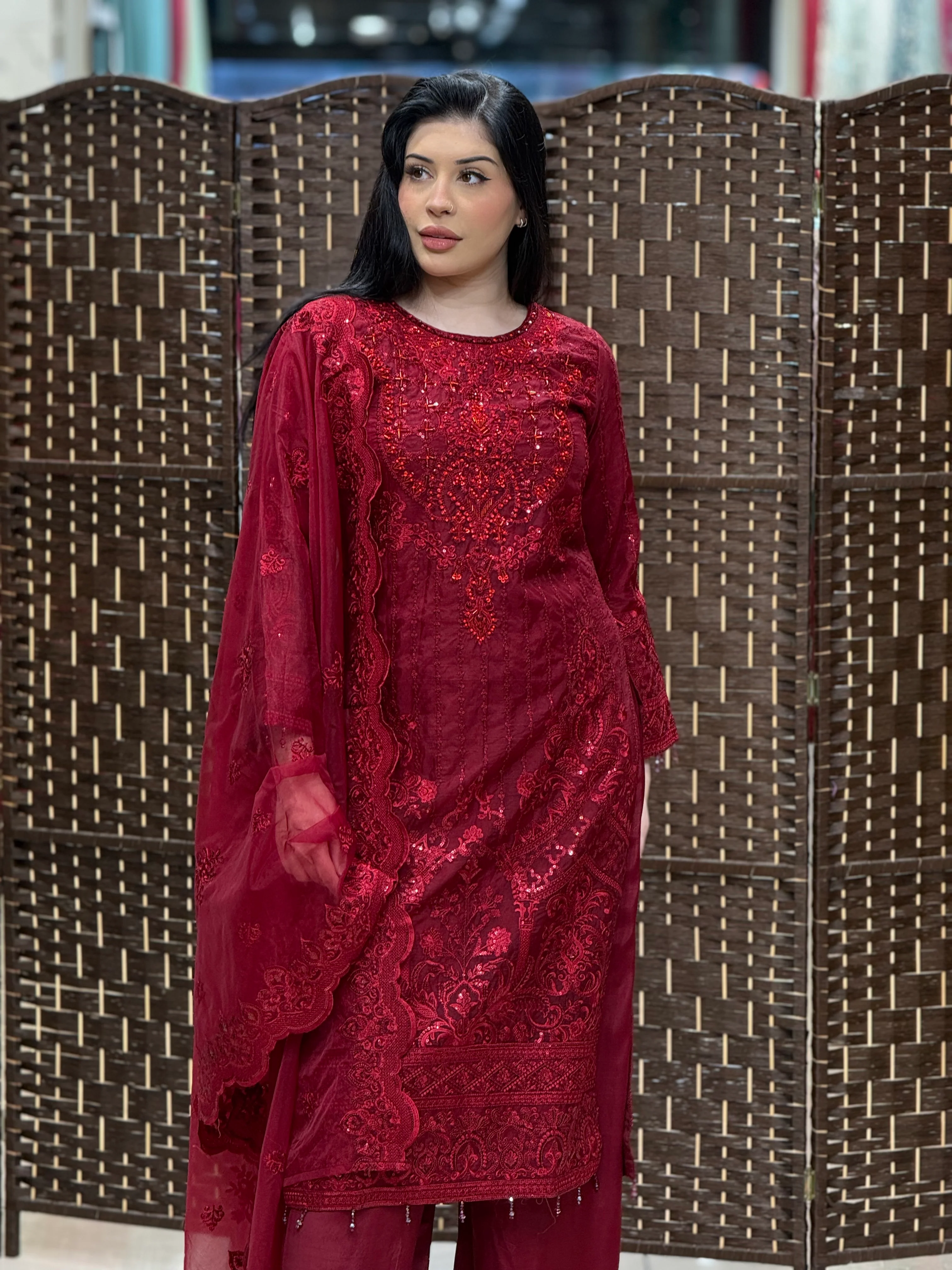 Rang Rasiya luxury Eid Collection dr-08 - Image 5