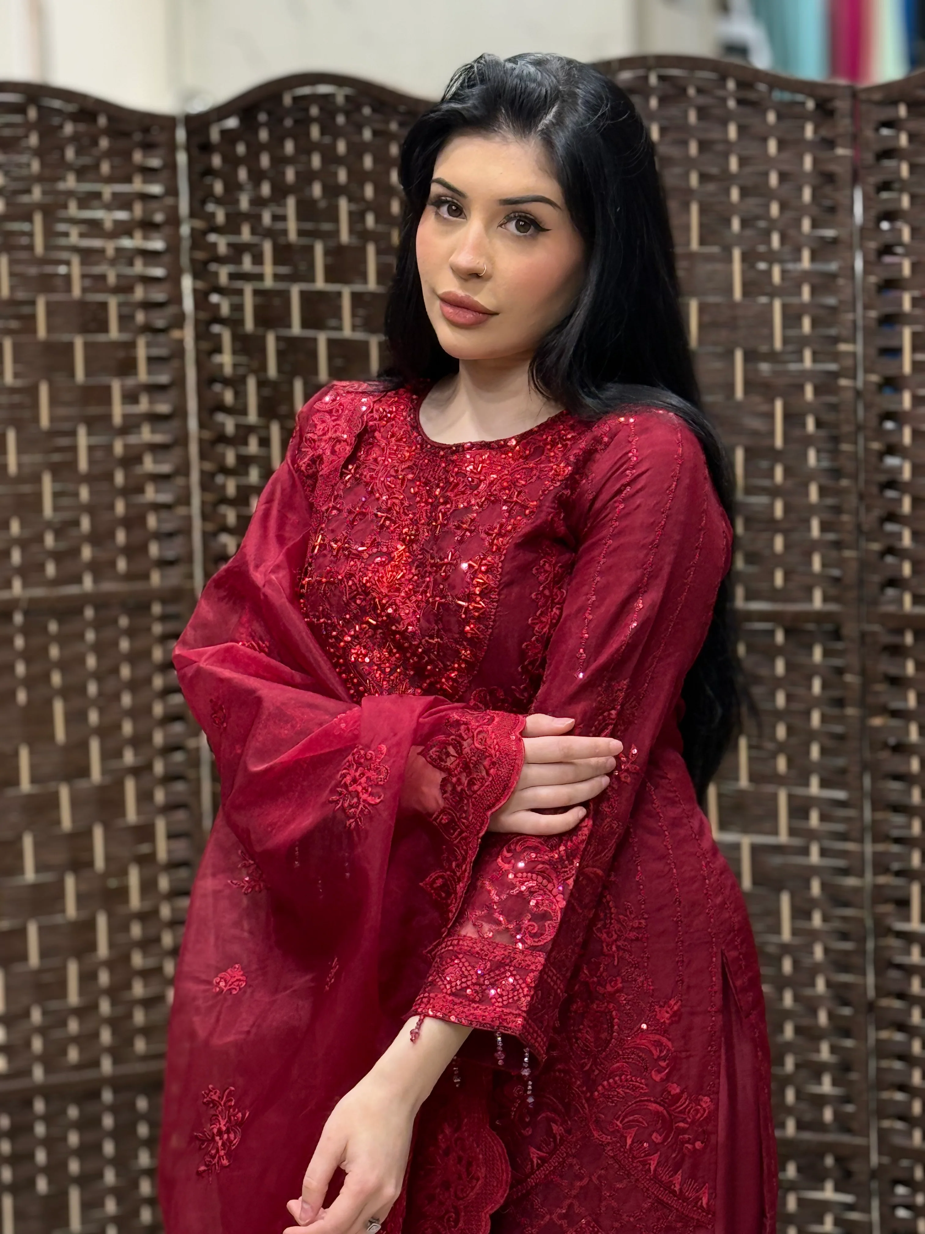 Rang Rasiya luxury Eid Collection dr-08 - Image 6