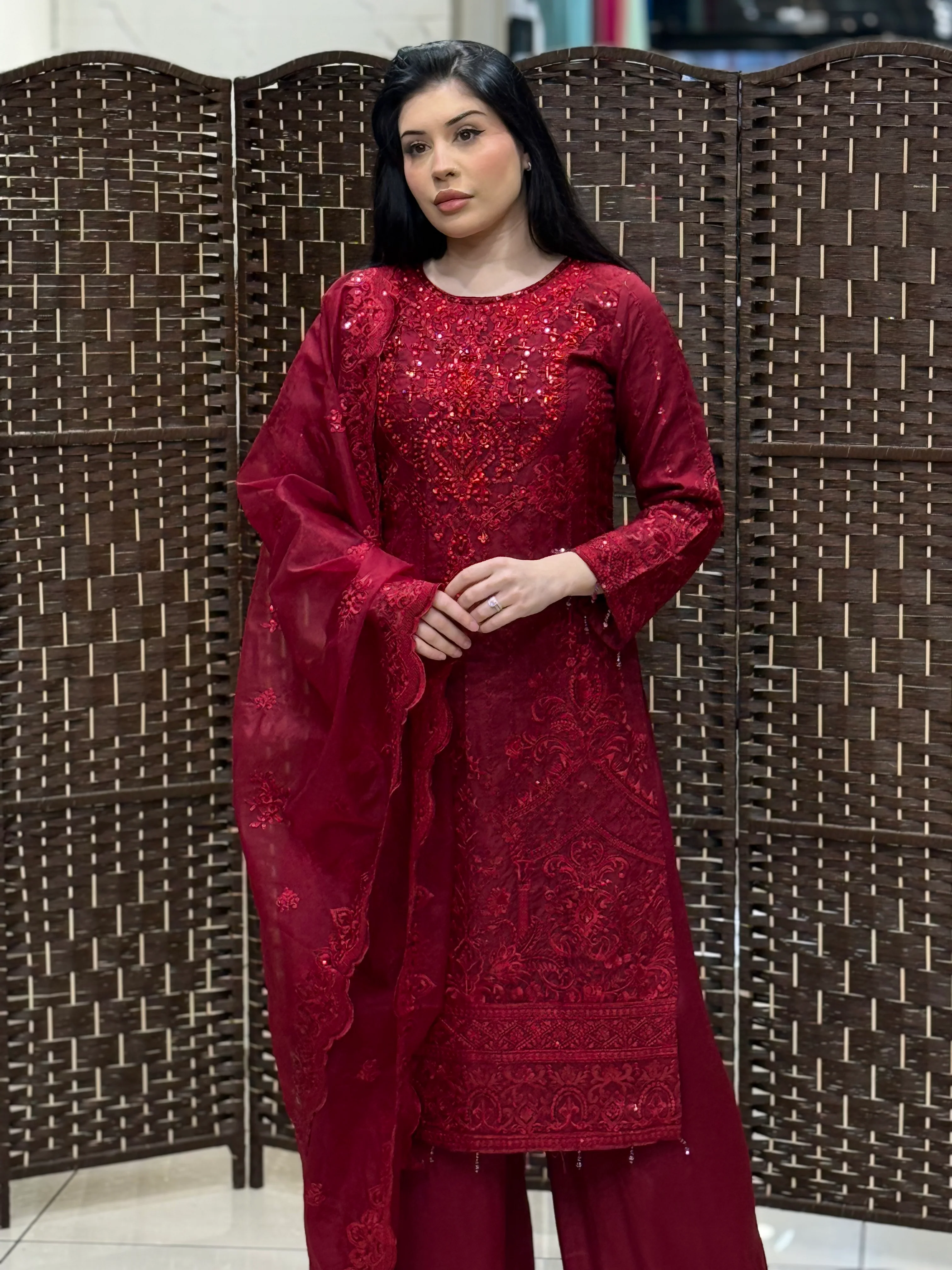 Rang Rasiya luxury Eid Collection dr-08 - Image 7