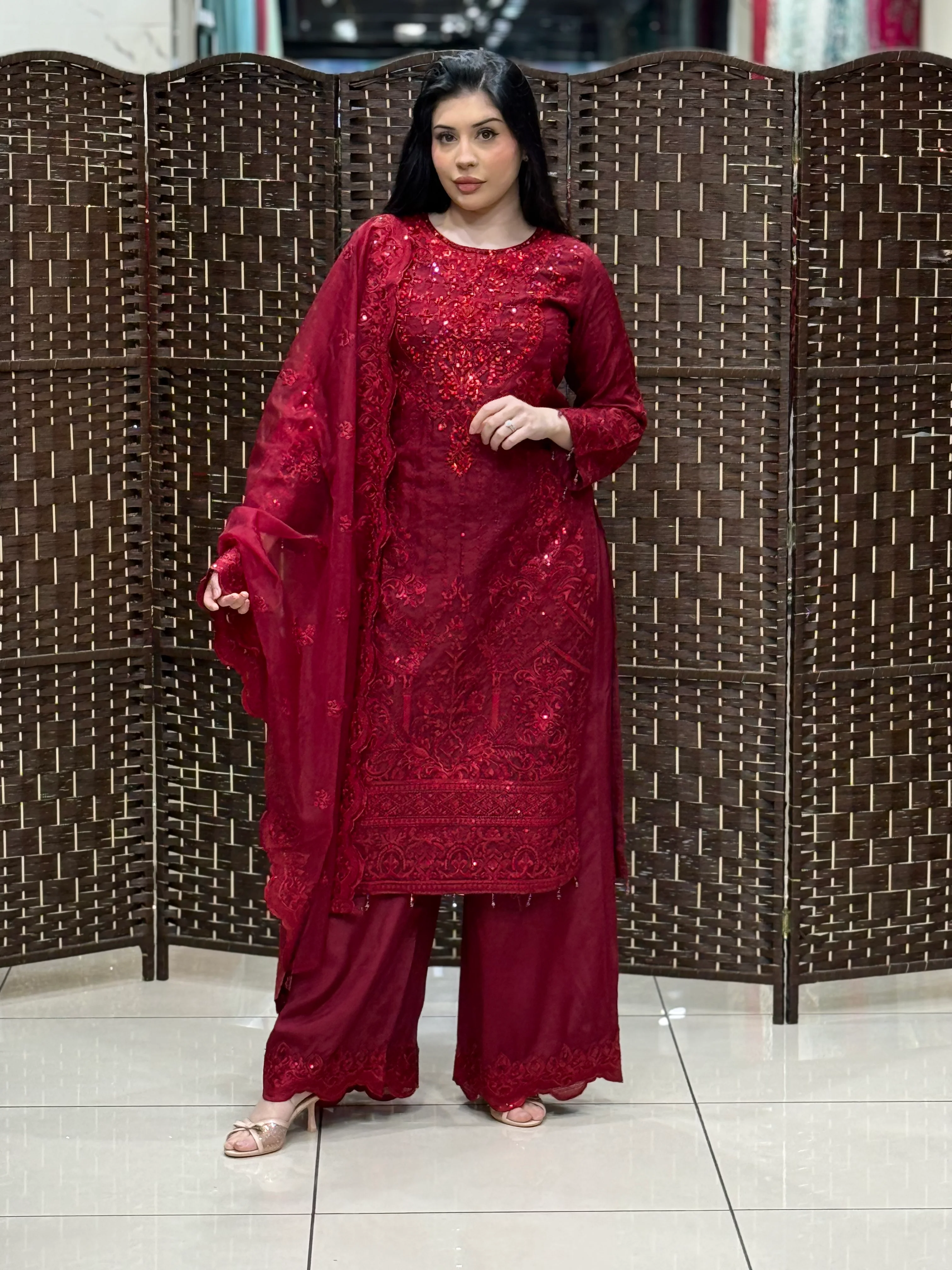 Rang Rasiya luxury Eid Collection dr-08 - Image 8