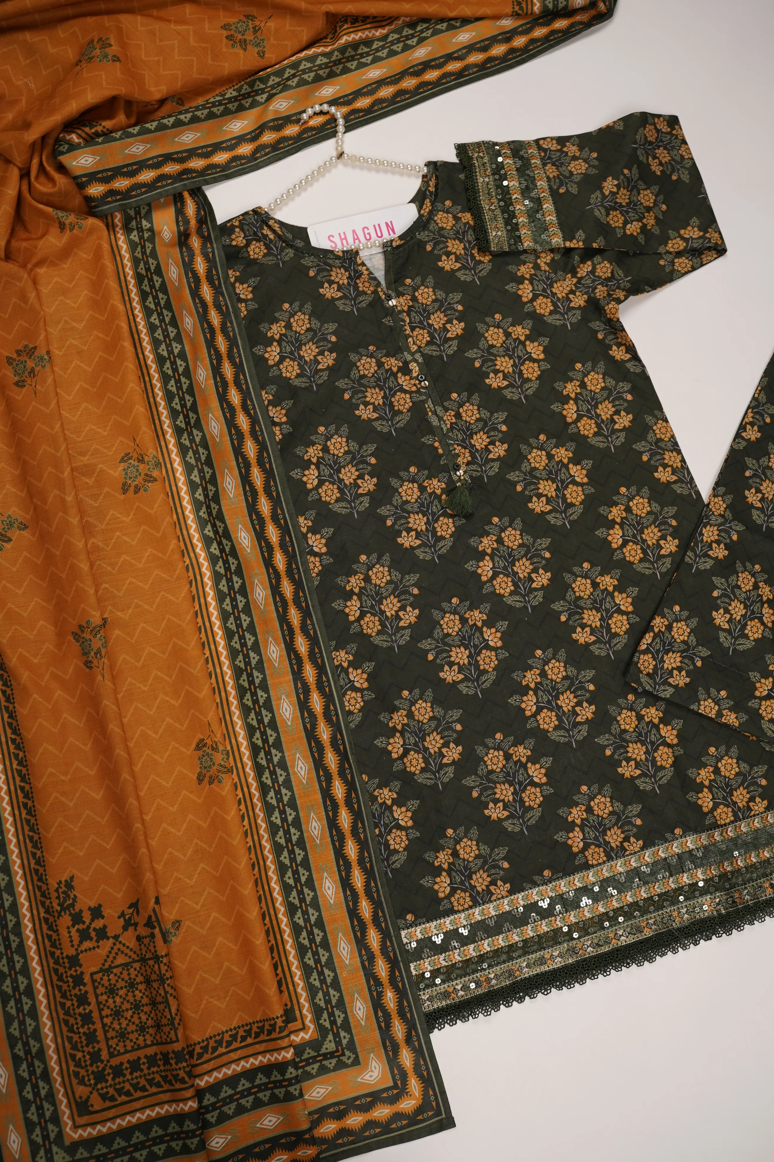 SADA BAHAR Khaddar 3 PCS Collection TK-02 - Image 2