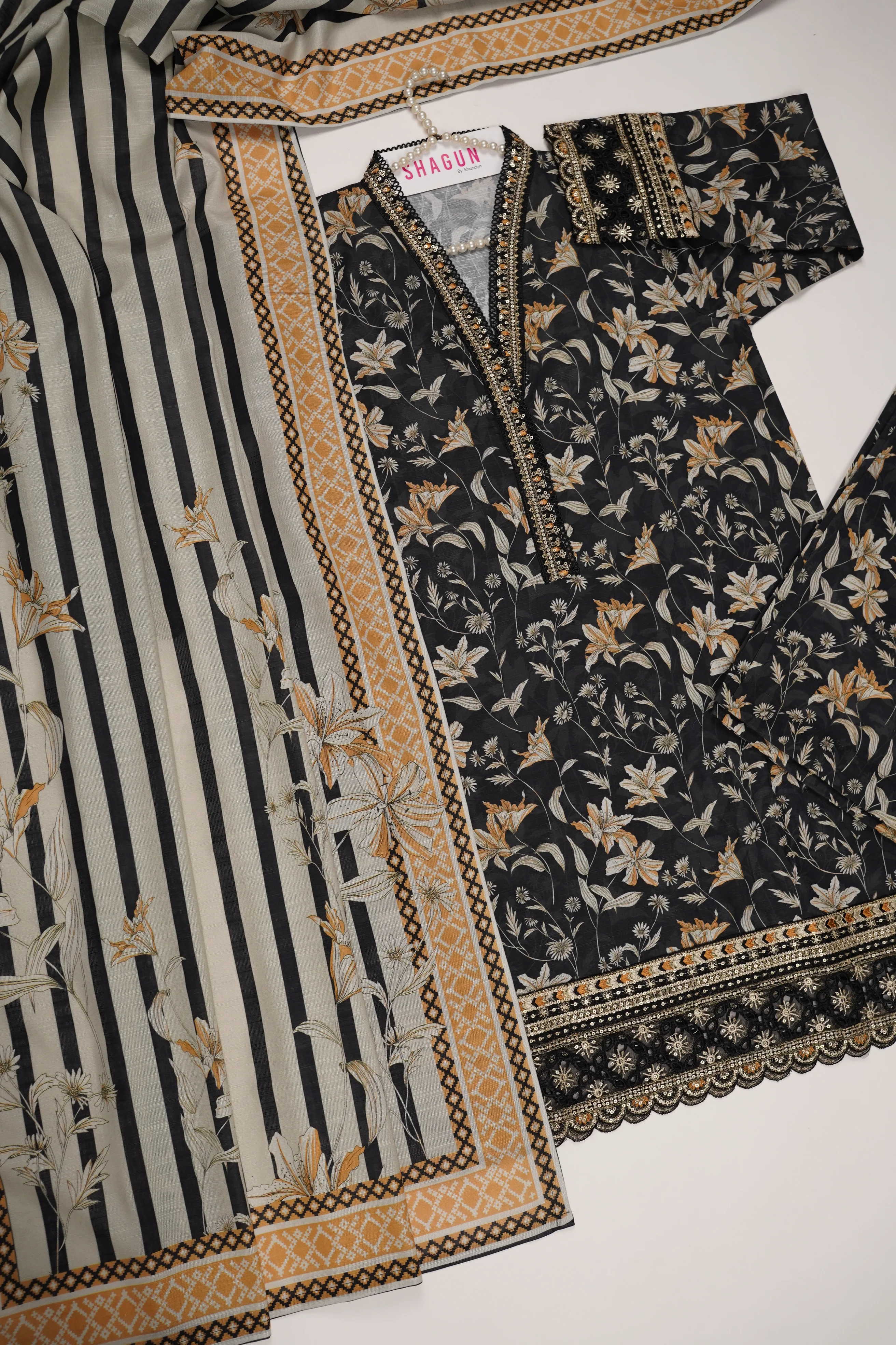 SADA BAHAR Khaddar 3 PCS Collection TK-05 - Image 2