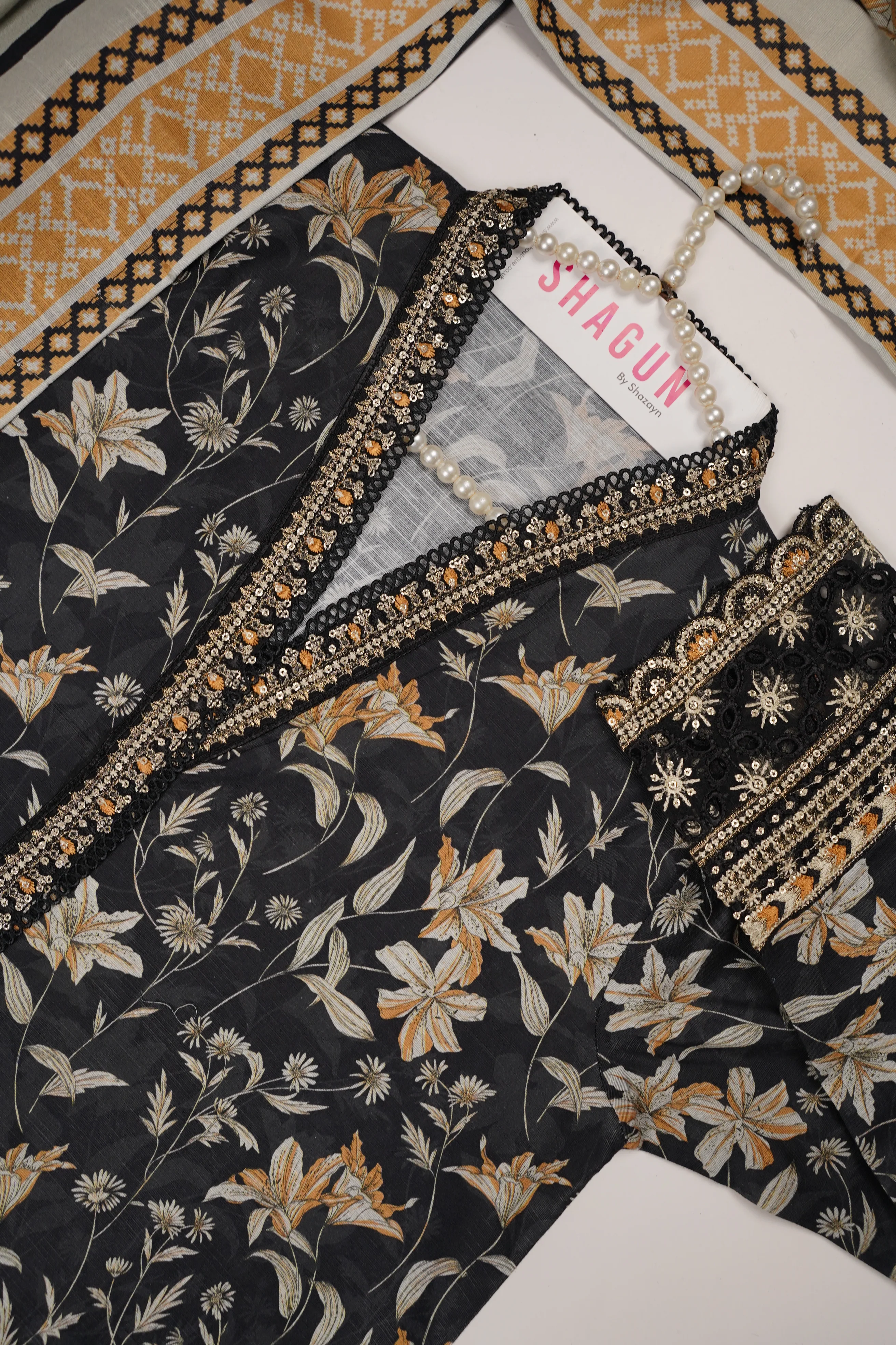 SADA BAHAR Khaddar 3 PCS Collection TK-05 - Image 6