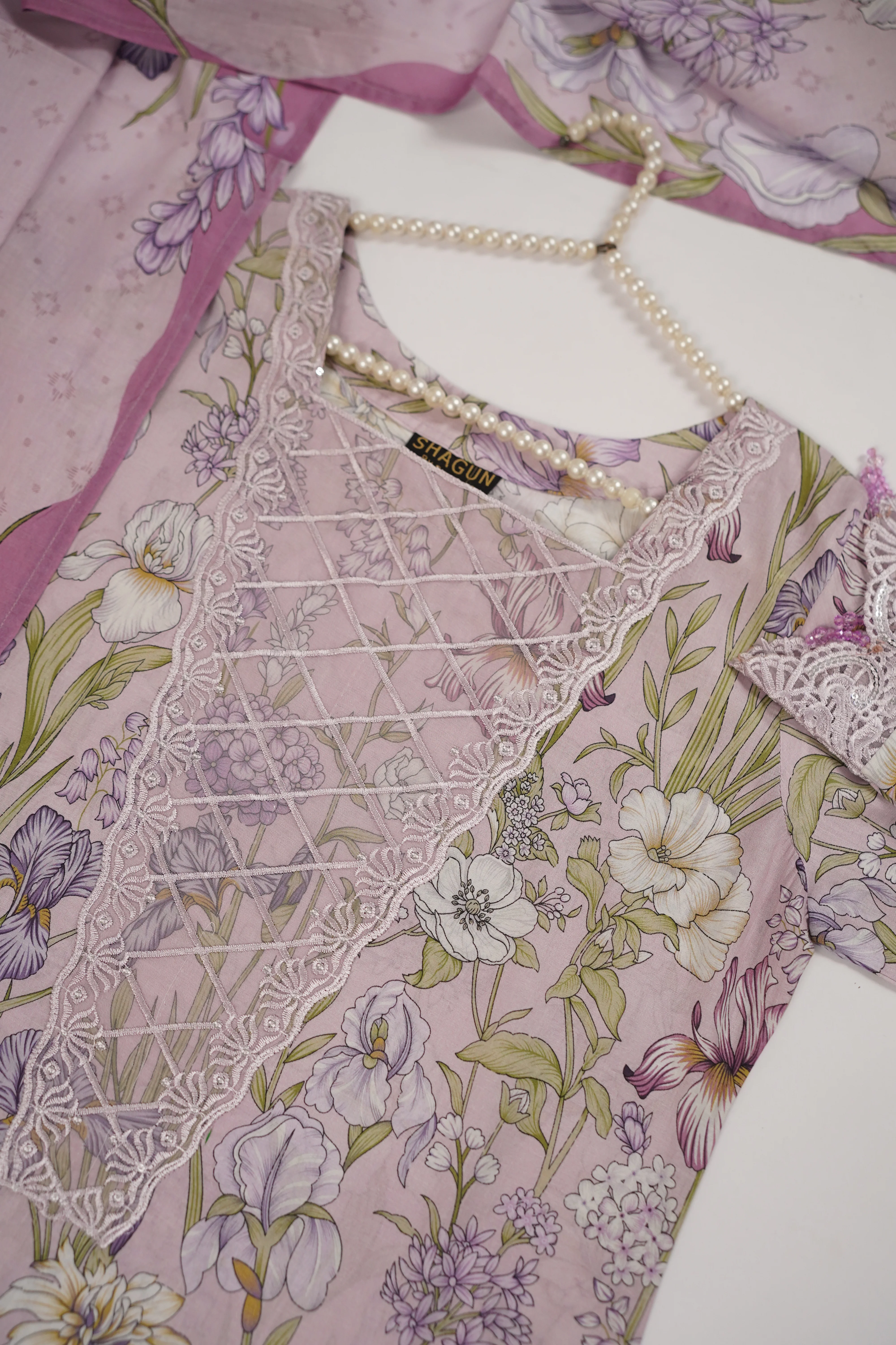 Shagun Exclusive Embroidery Eid Collection jkz-06 - Image 3