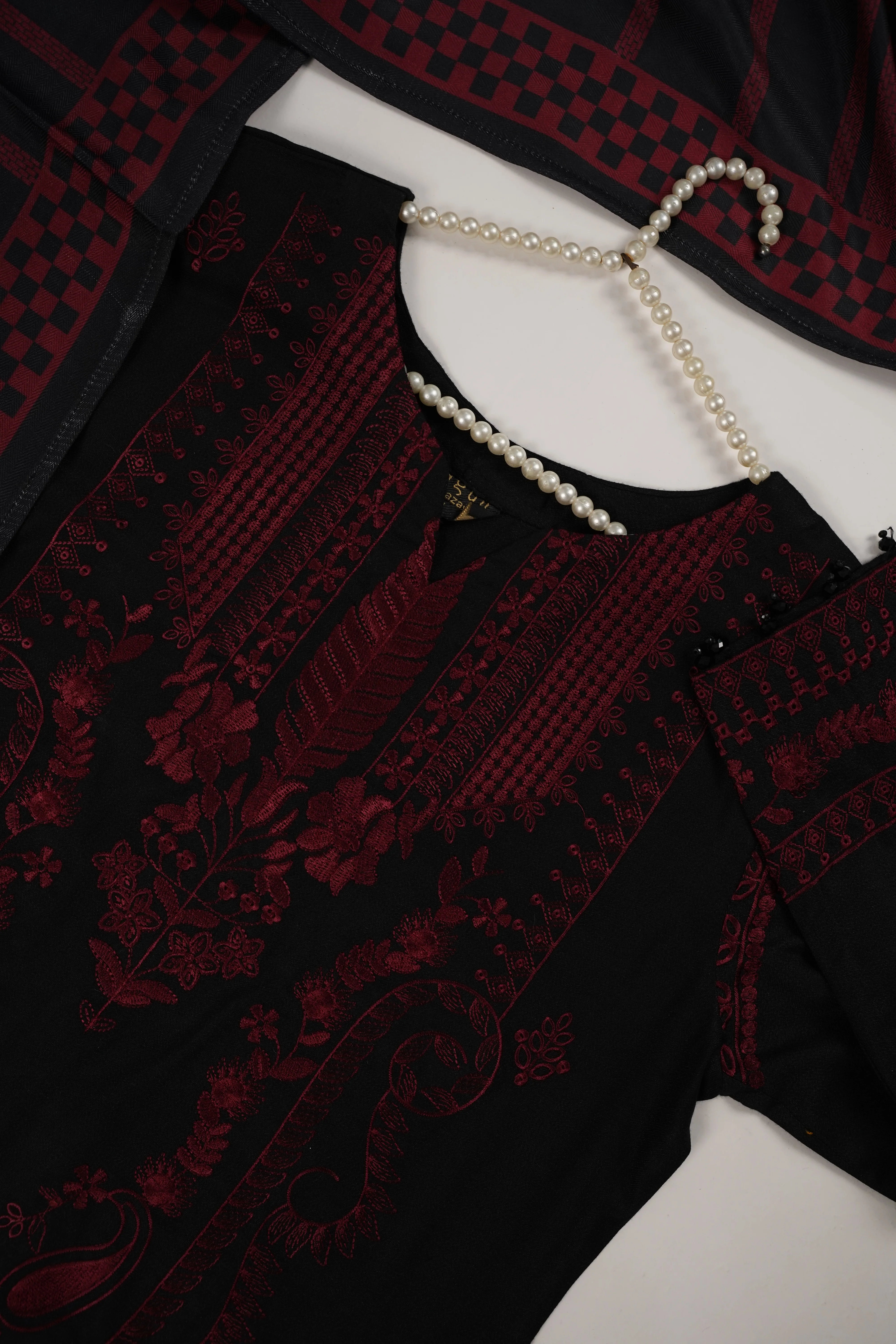 Shagun Exclusive Embroidery Eid Collection BF-01 - Image 3
