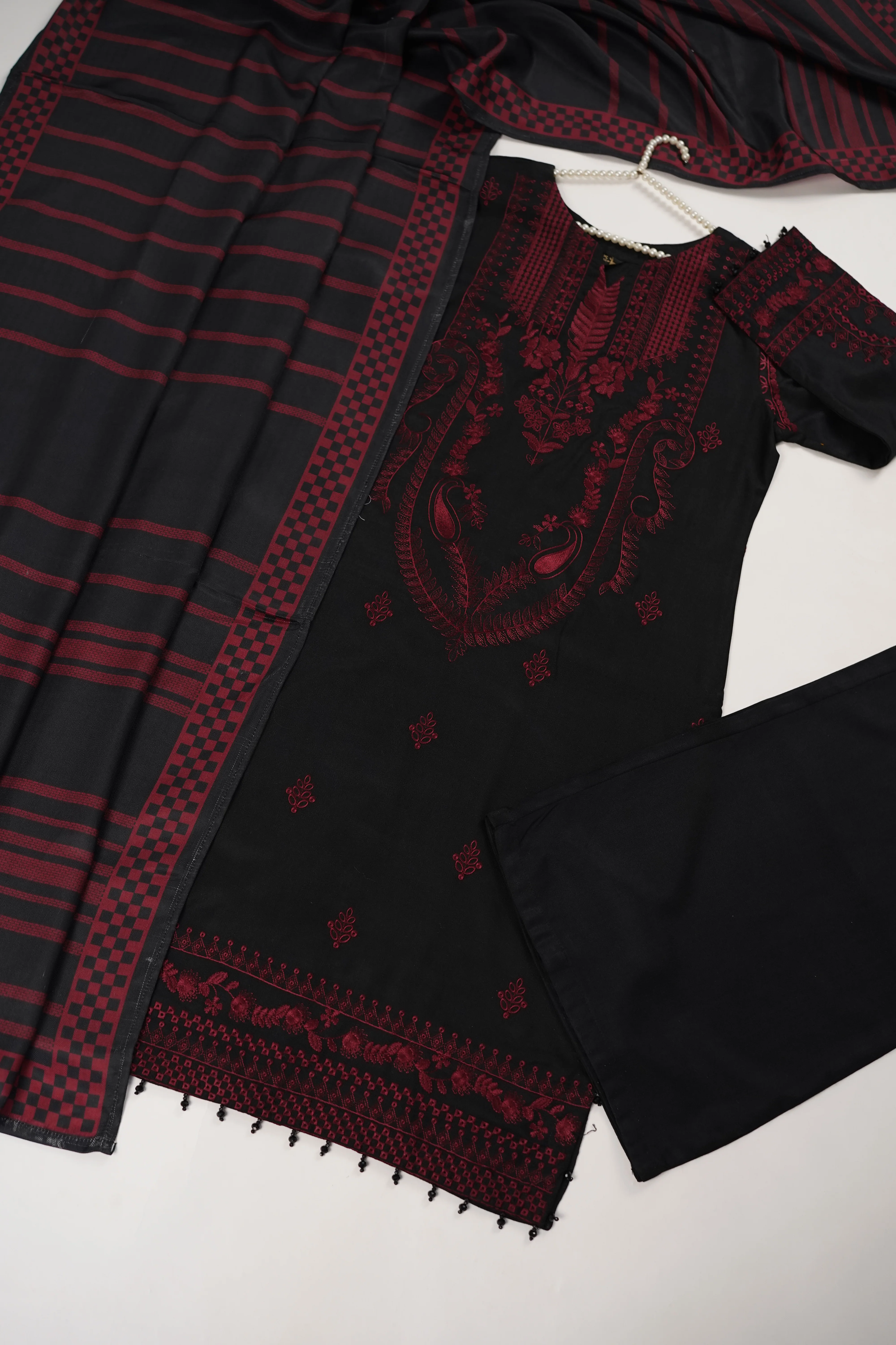 Shagun Exclusive Embroidery Eid Collection BF-01 - Image 5