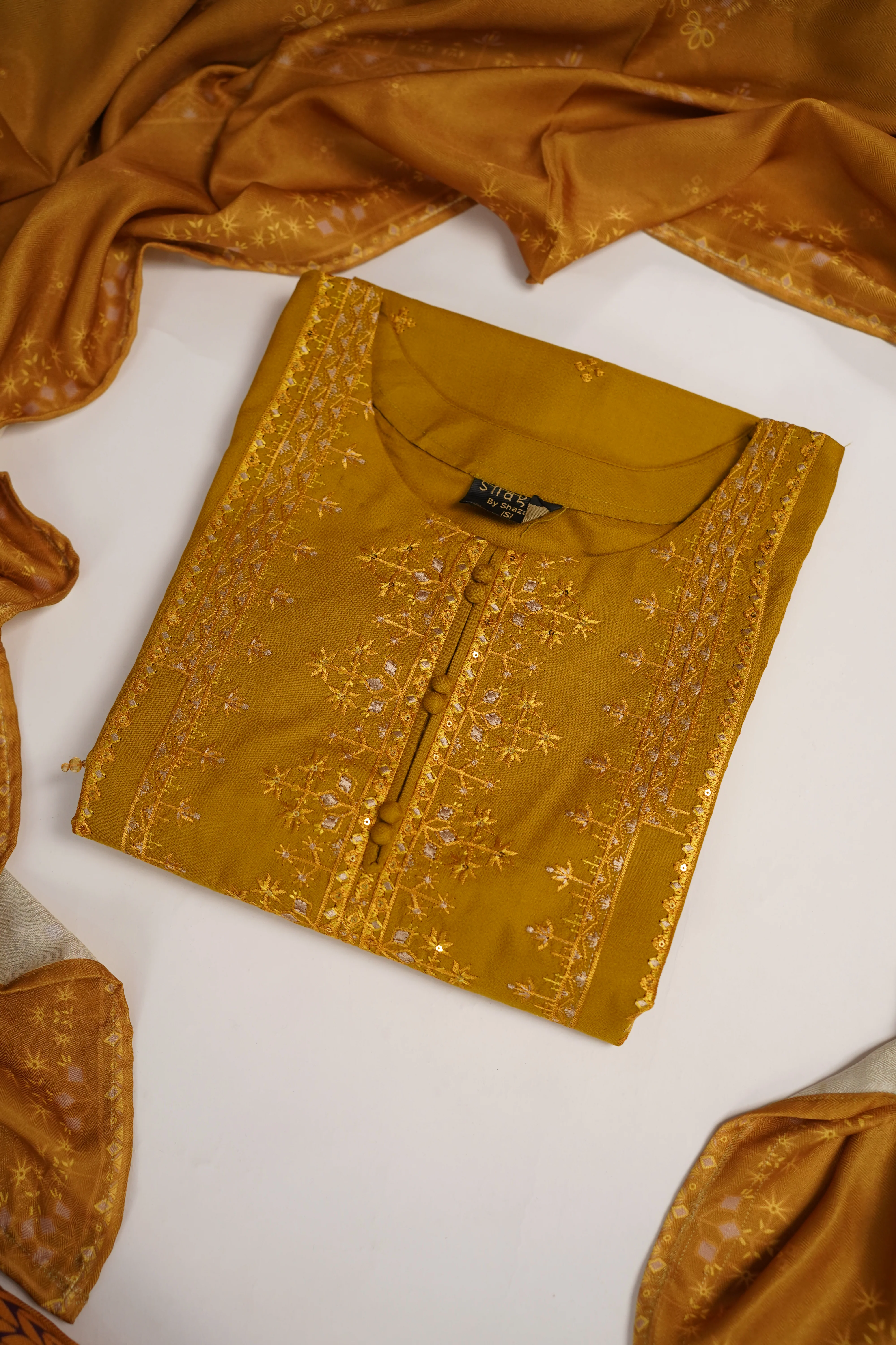 Shagun Exclusive Embroidery Eid Collection BF-05 - Image 2